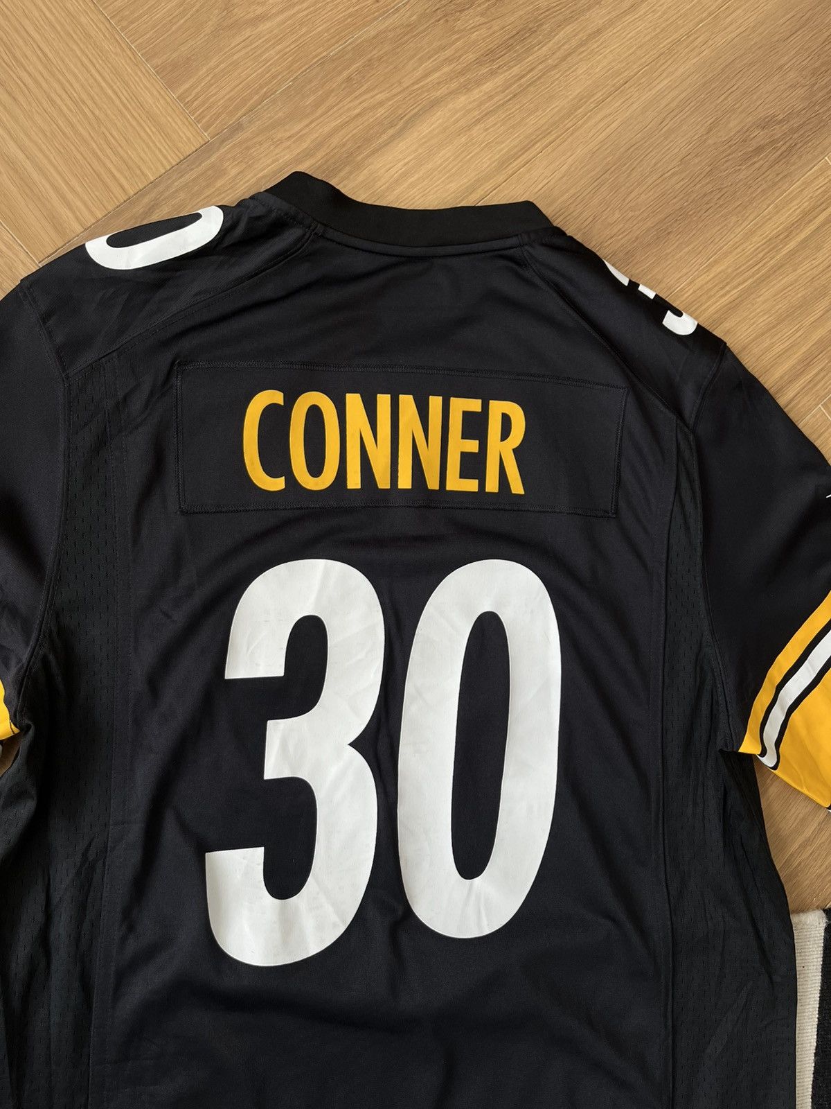 Nike Pittsburgh Steelers #30 James Conner NFL Jersey Men’s Size L Size US L / EU 52-54 / 3 - 9 Thumbnail