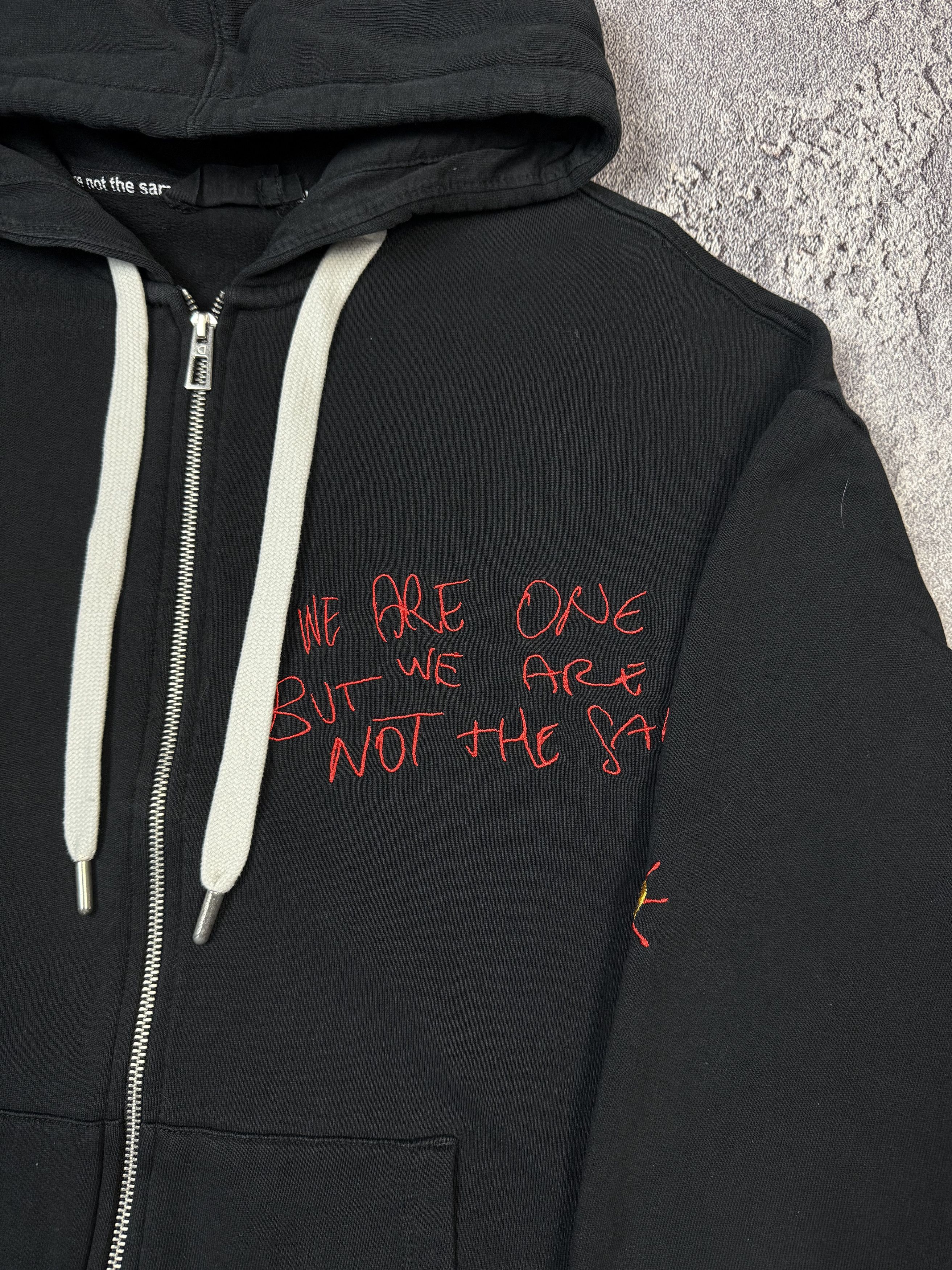 Desigual Y2K Desigual Zip Up Black Hoodie 2000s Style Size US L / EU 52-54 / 3 - 4 Thumbnail