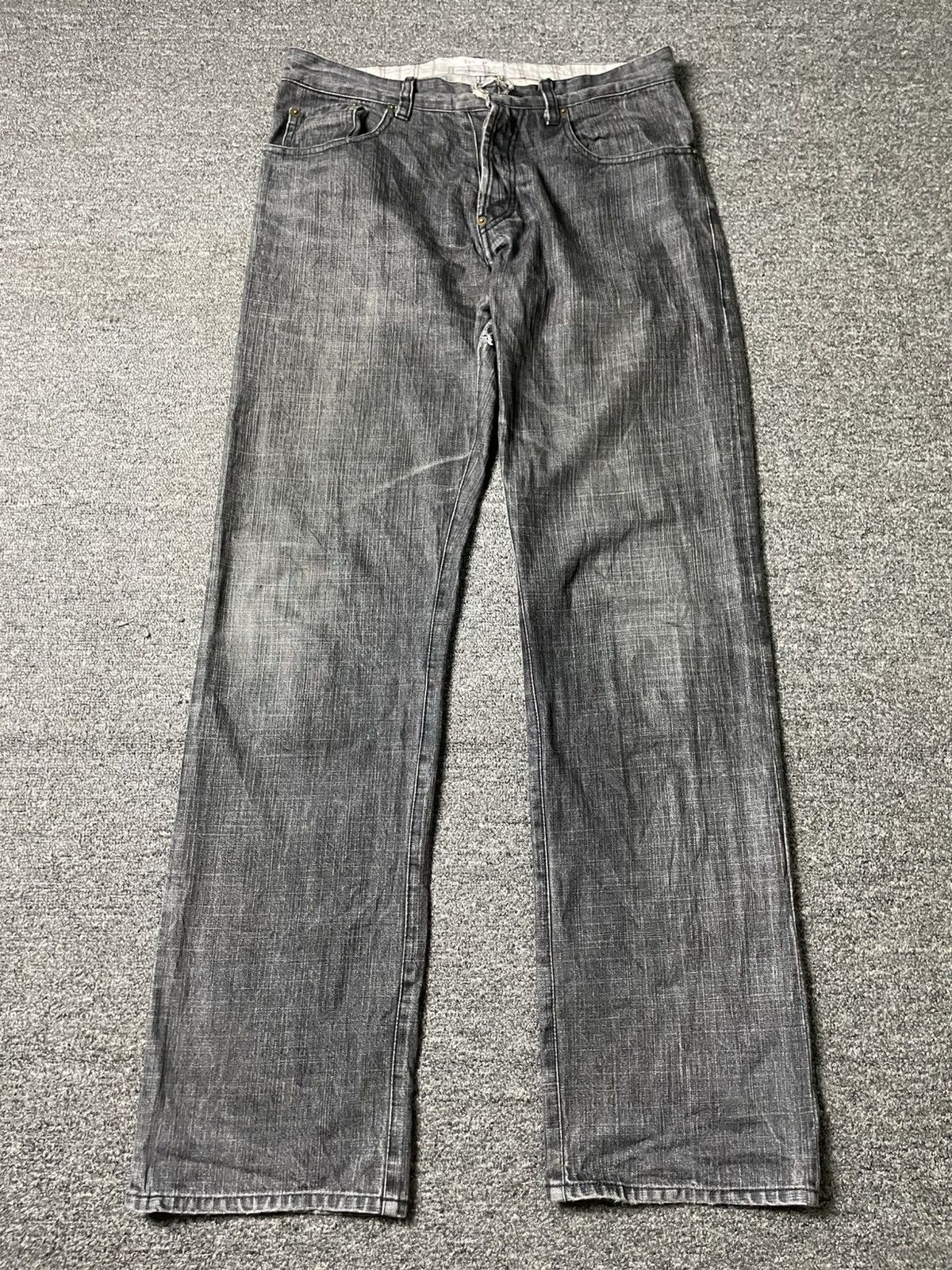 Japanese Brand × Vintage EOMAIA Brand Straight Cut Relaxed Jeans (104) Size US 31 - 1 Thumbnail