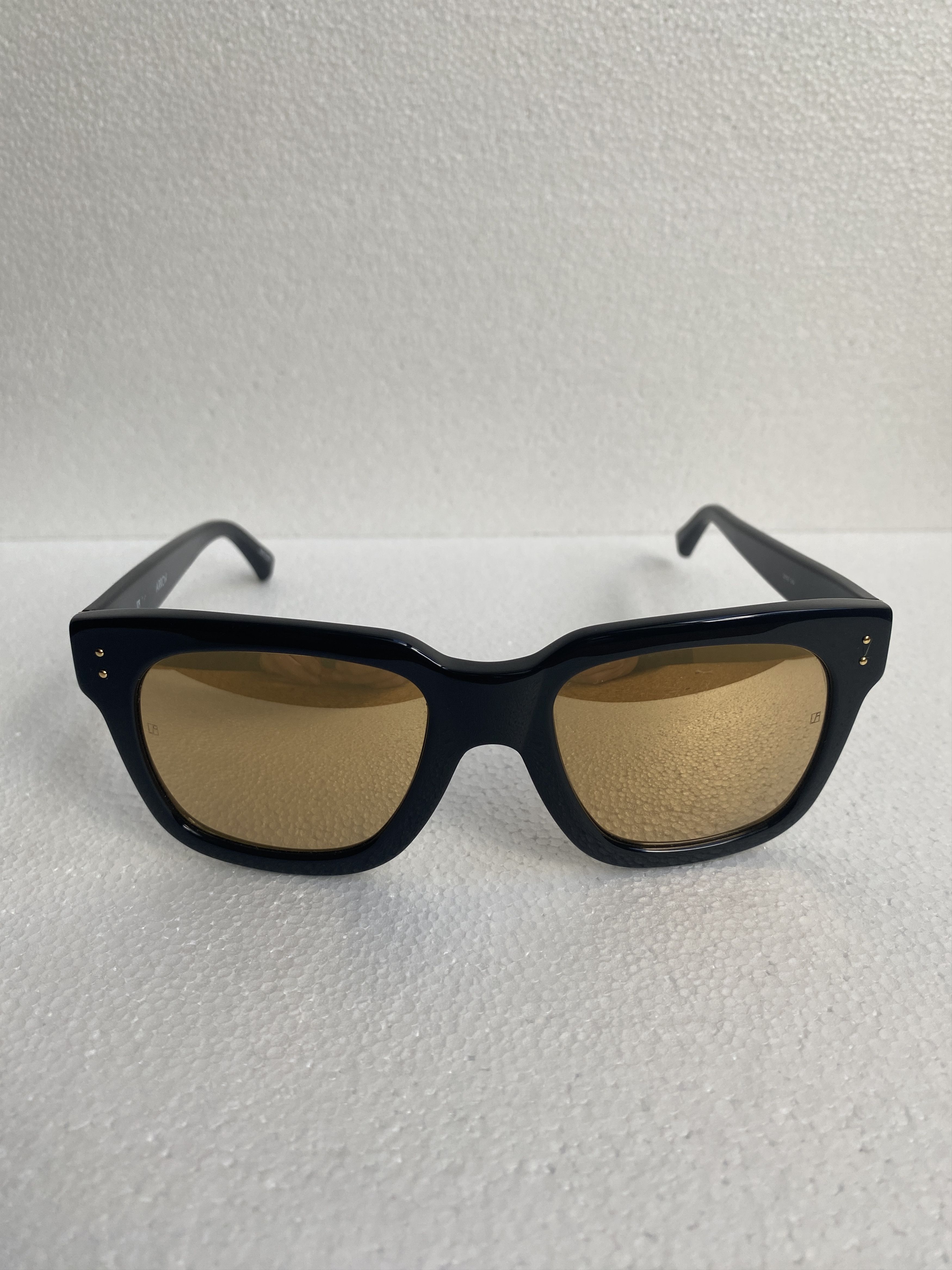 Linda Farrow Linda Farrow Max Sunglasses in Black Unisex Size ONE SIZE - 2 Thumbnail