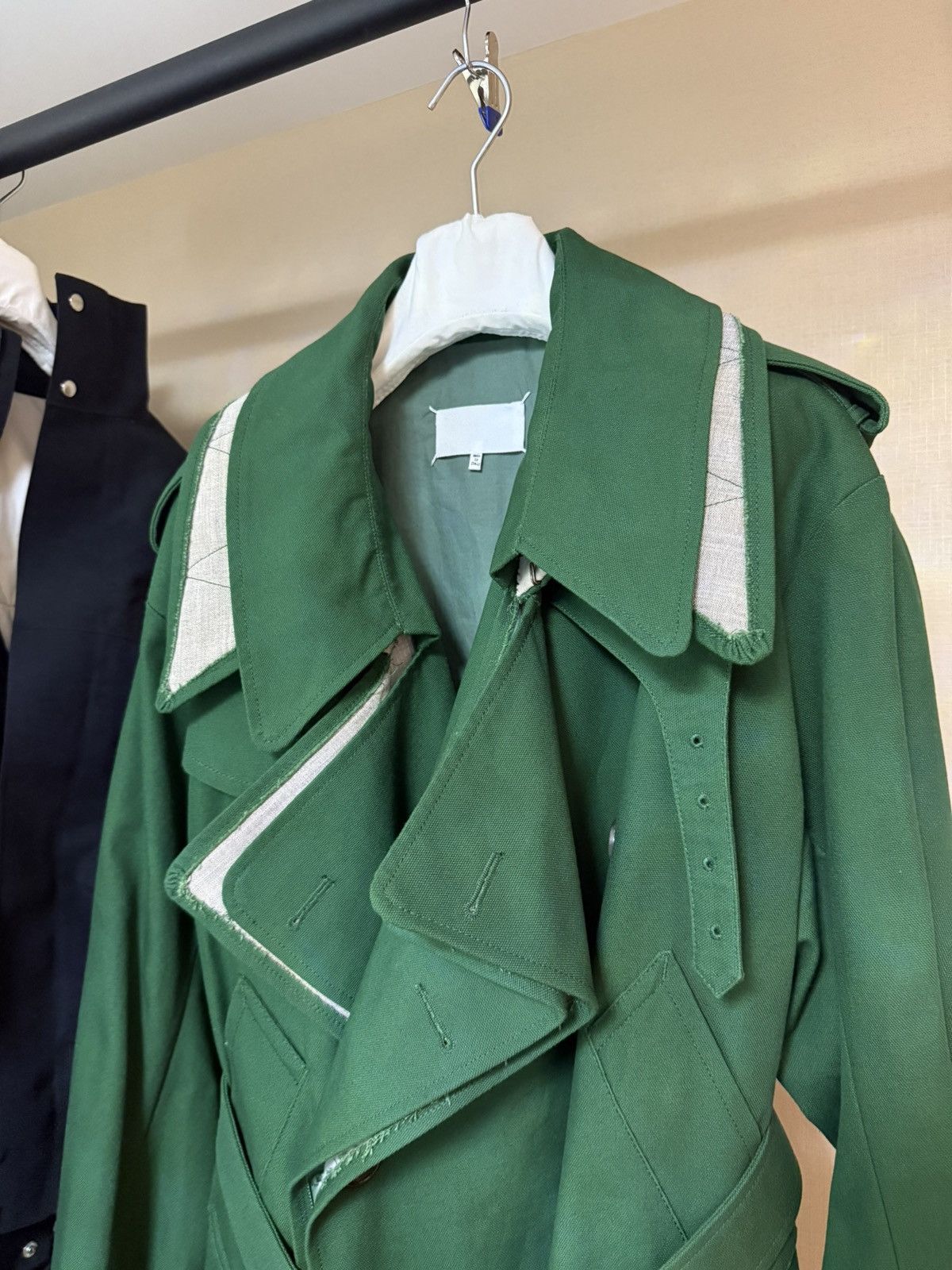 Maison Margiela Maison Margiela FW20 Co-Ed deconstructed double layer coat Size US S / EU 44-46 / 1 - 11 Thumbnail