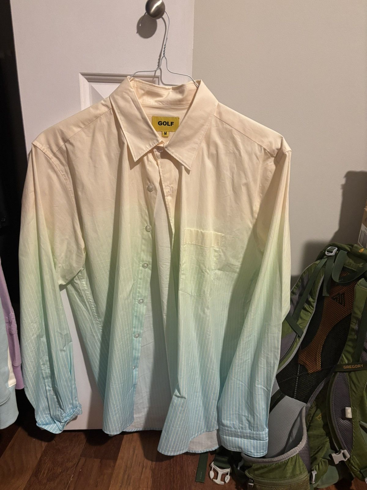 Golf Wang Golf Wang Ombre Pinstripe Button-Up Size US M / EU 48-50 / 2 - 2 Thumbnail