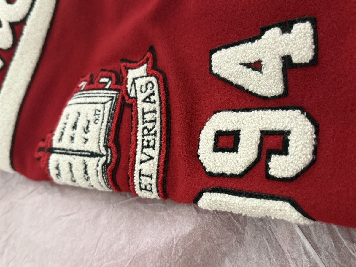 Supreme SUPREME VERITAS VARSITY JACKET SIZE MEDIUM RED Size US M / EU 48-50 / 2 - 10 Thumbnail