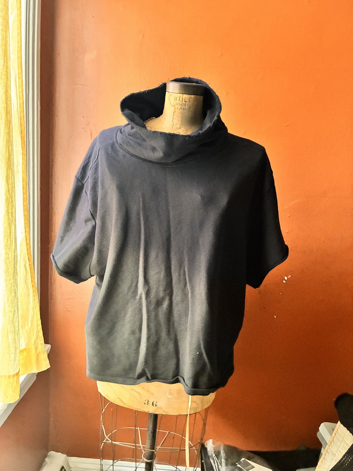 Other Avant-garde oversized short sleeve mock neck sweatshirt Size US XXL / EU 58 / 5 - 1 Thumbnail