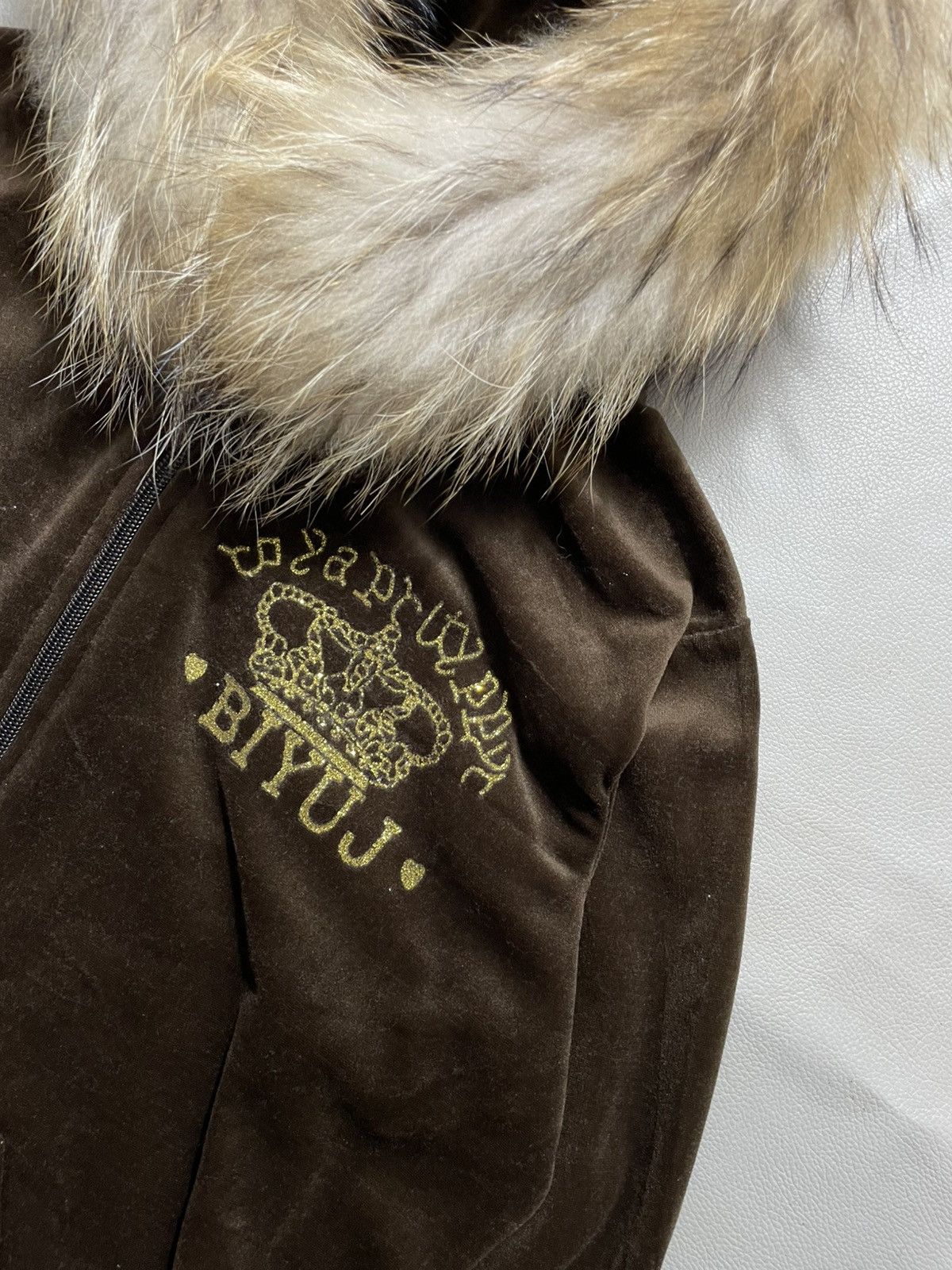 If Six Was Nine Velvet Fur Hoodie Ifsixwasnine Lgb Style Size US S / EU 44-46 / 1 - 3 Thumbnail