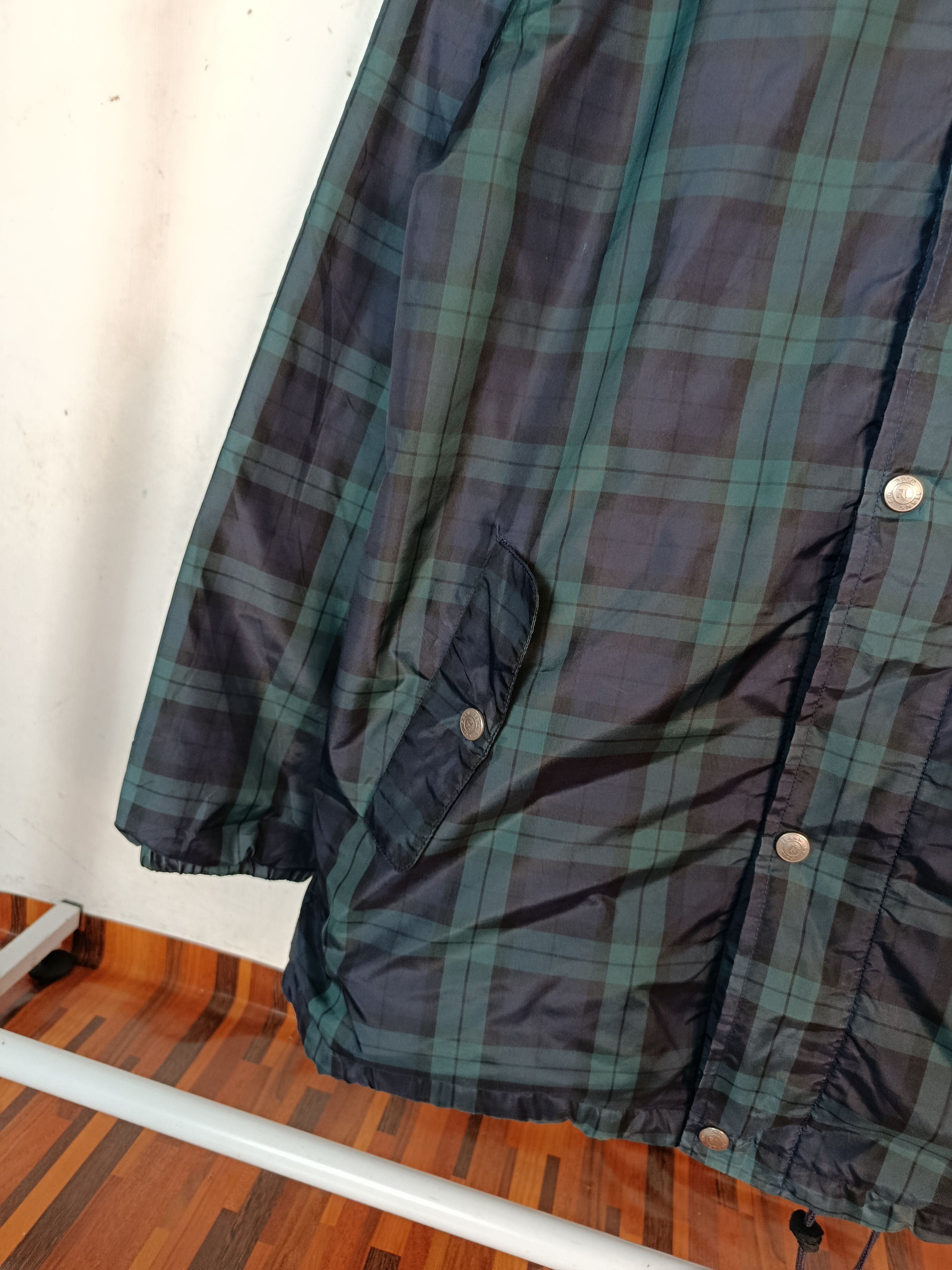 Polo Ralph Lauren Vintage 90s Polo Jeans Ralph Lauren Plaid Parachute Jacket Size US L / EU 52-54 / 3 - 2 Thumbnail
