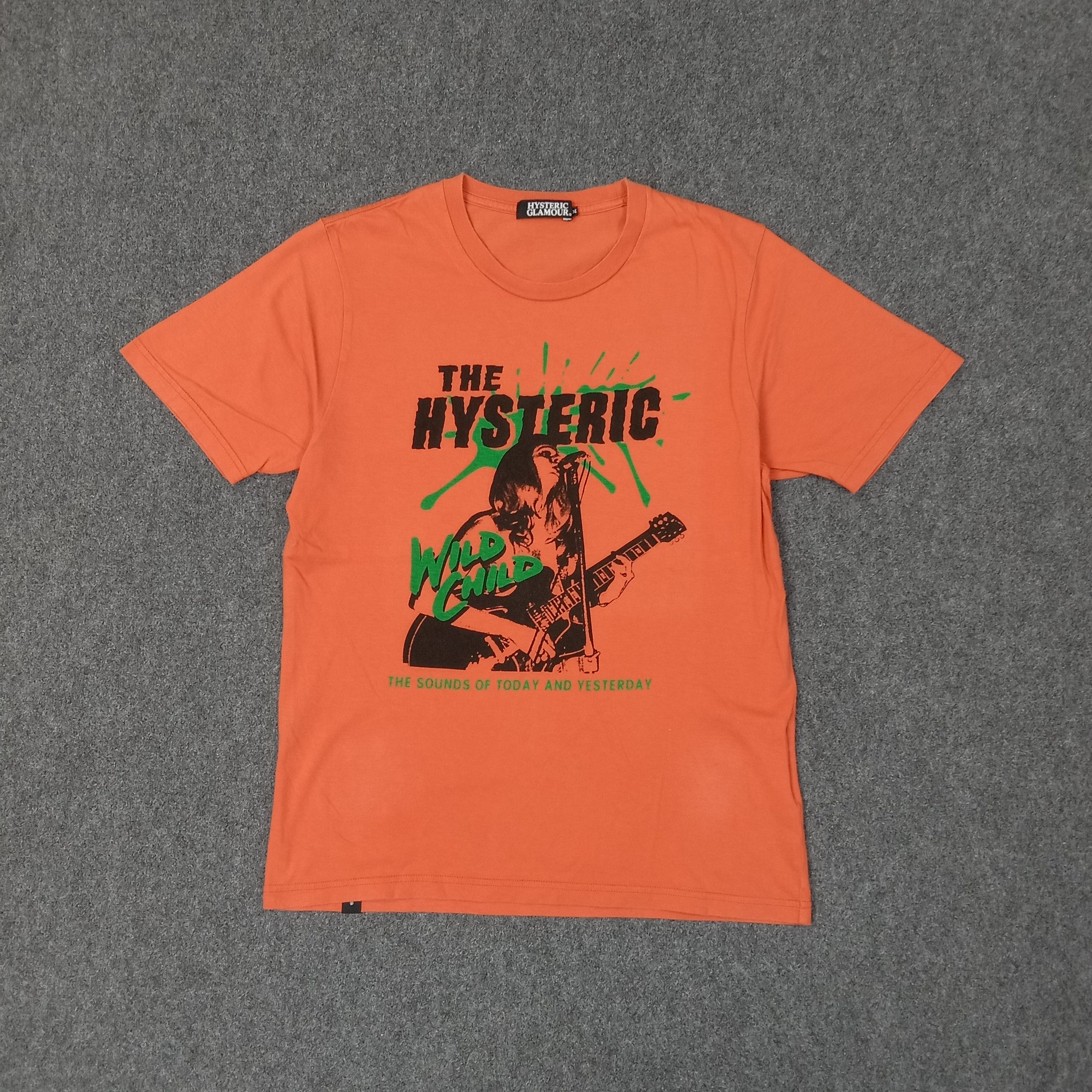 The Hysteric Glamour Japanese Rock Parody Tshirt C223N68
