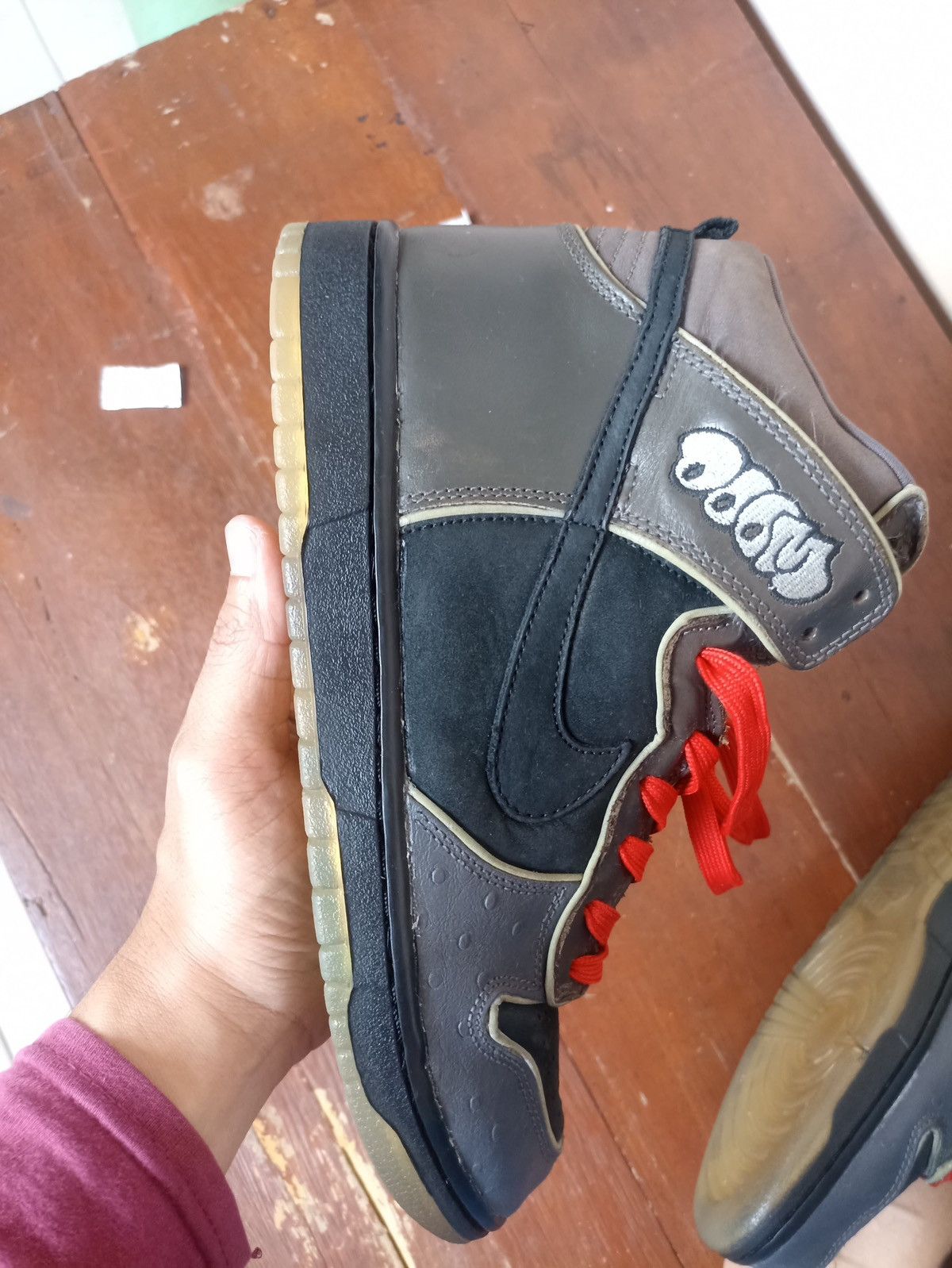 Nike SB Nike SB Dunk x MF. Doom 2007 Size US 9 / EU 42 - 17 Thumbnail