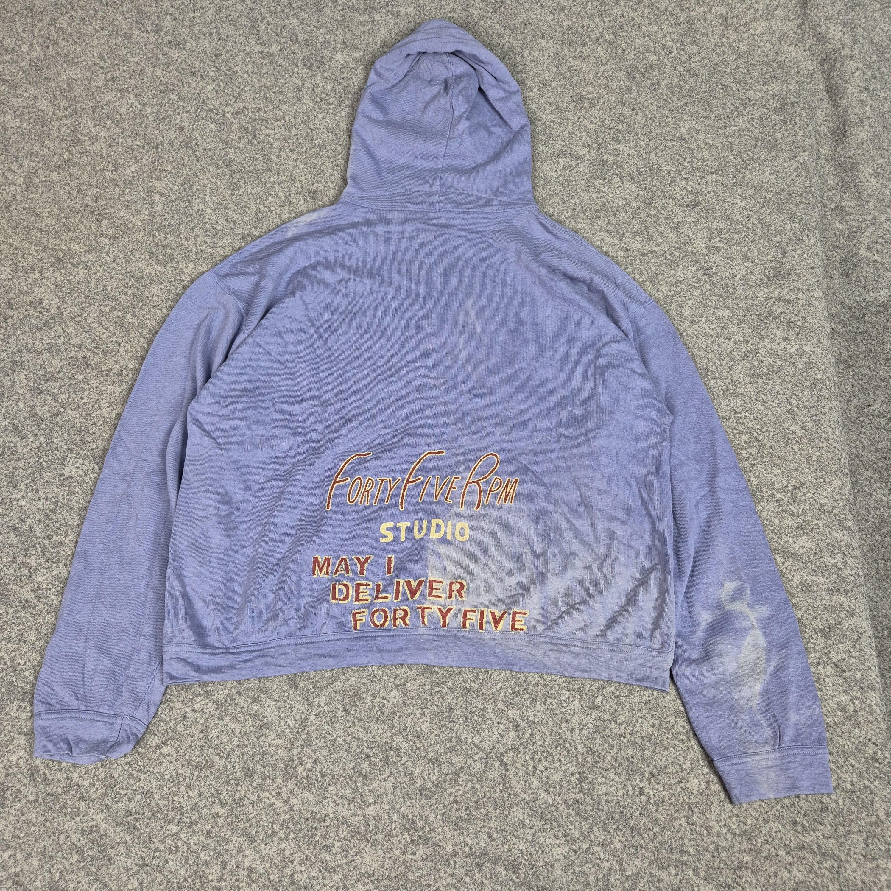 45rpm Vintage 45rpm hoodie Size US XL / EU 56 / 4 - 1 Thumbnail