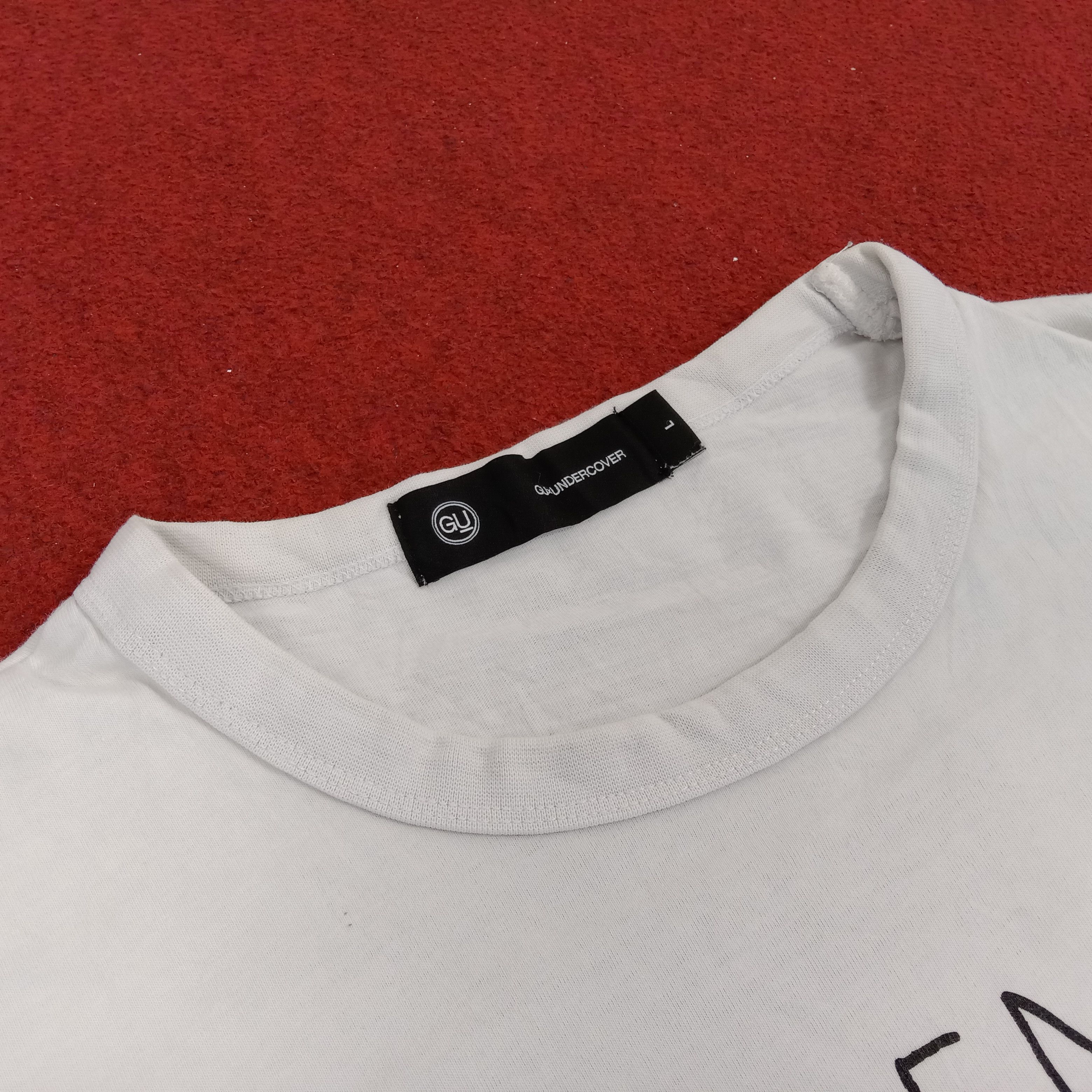 GU Gu X Undercover Streetwear Style Custom Logo Tshirt Size US XL / EU 56 / 4 - 4 Thumbnail