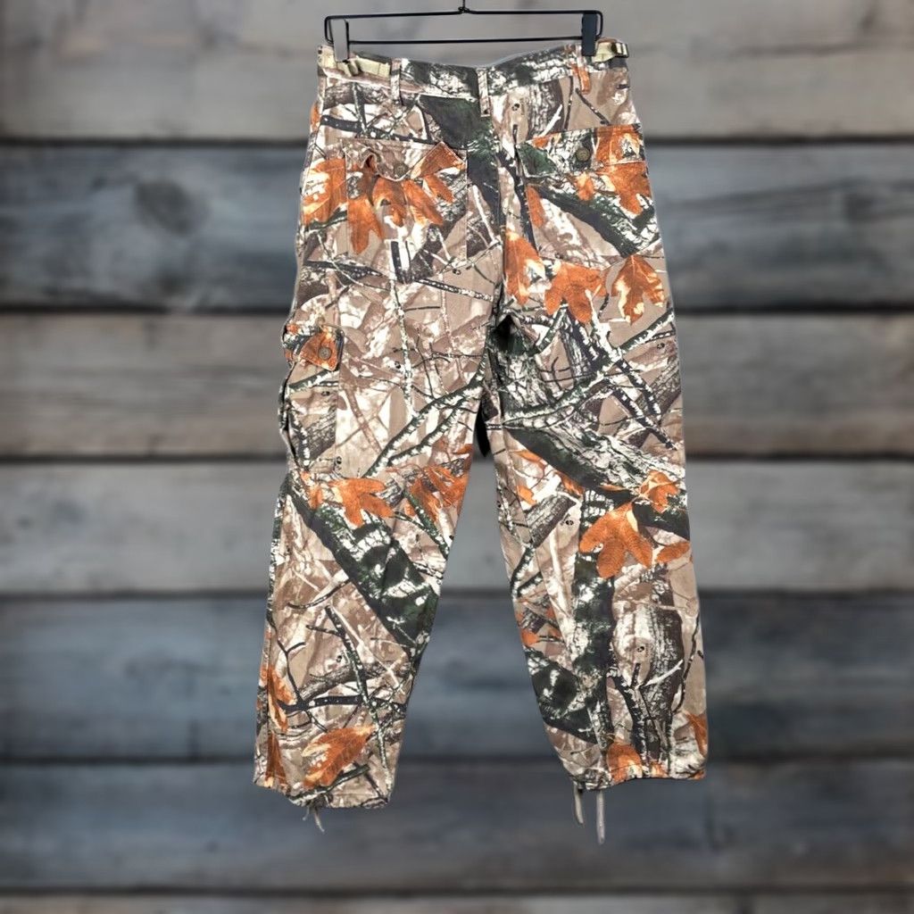 Vintage Outfitters Ridge Cargo Pants Camouflage Flannel 32 x 29 Men's Medium Regular Straight Zip Fly Size US 32 / EU 48 - 1 Thumbnail
