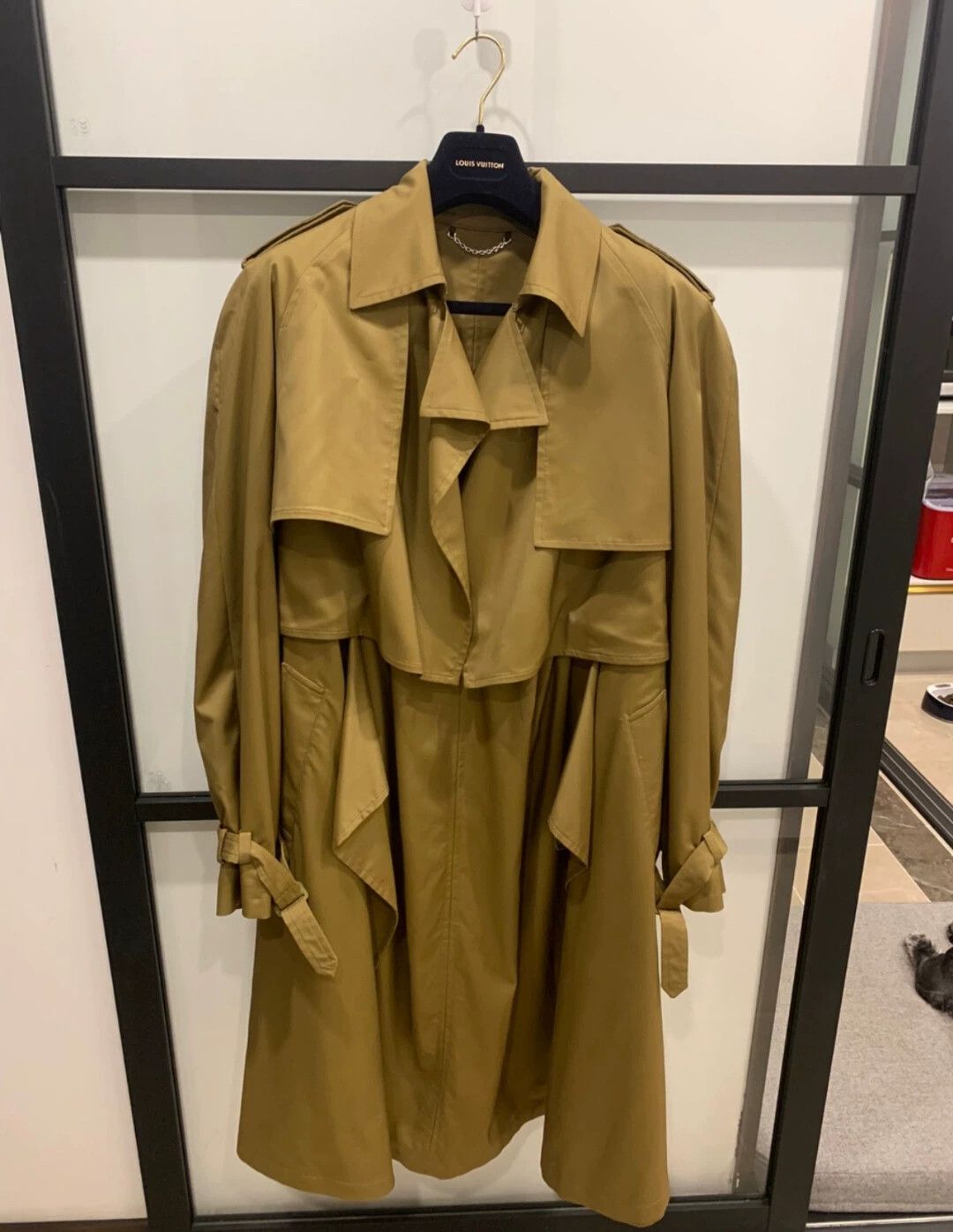 Louis Vuitton LV SS New 48 Detachable Sleeves Long Trench Coat Size US M / EU 48-50 / 2 - 1 Thumbnail