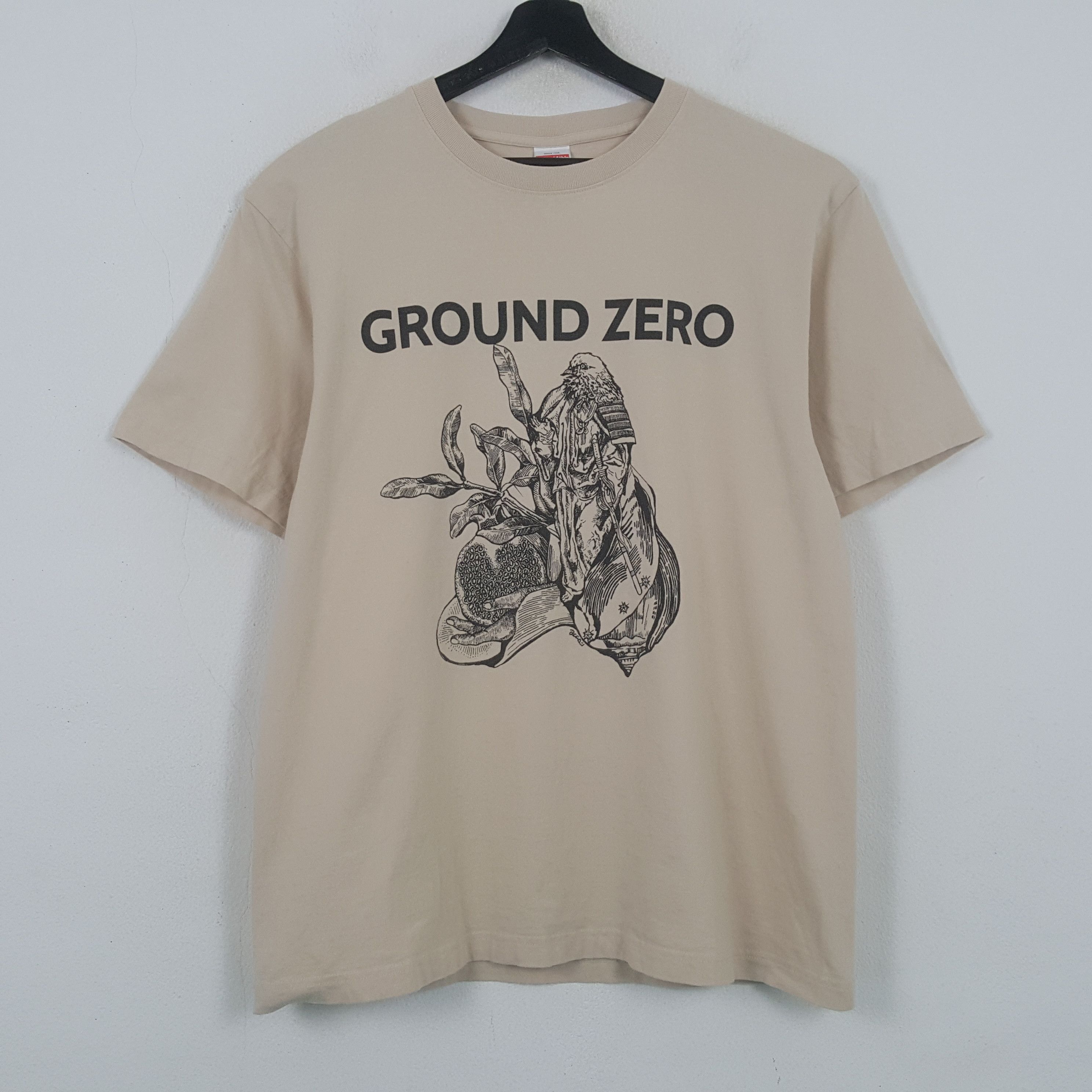 Vintage Ground Zero Tshirt 32 Size US L / EU 52-54 / 3 - 1 Thumbnail