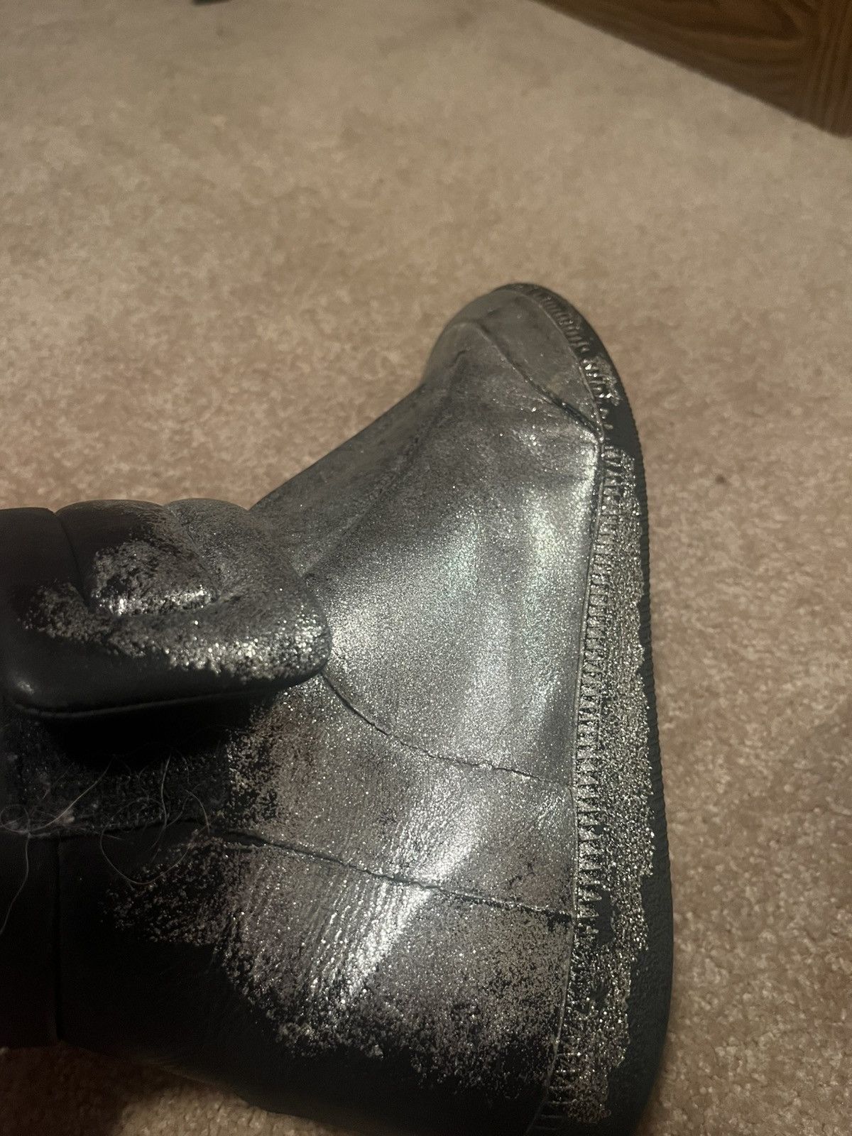 Maison Margiela Margiela Future Hi-Top black/silver glitter Size US 11 / EU 44 - 7 Thumbnail