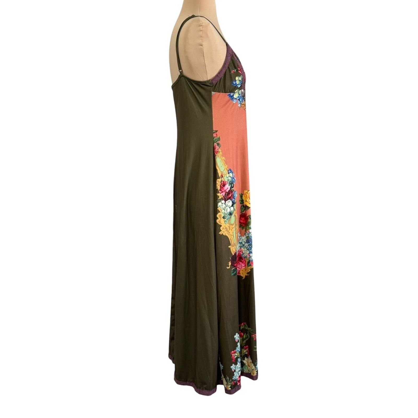 Other Vintage Inspired Cherub Midi Dress Angel Romantic Bohemian Size S / US 4 / IT 40 - 6 Thumbnail