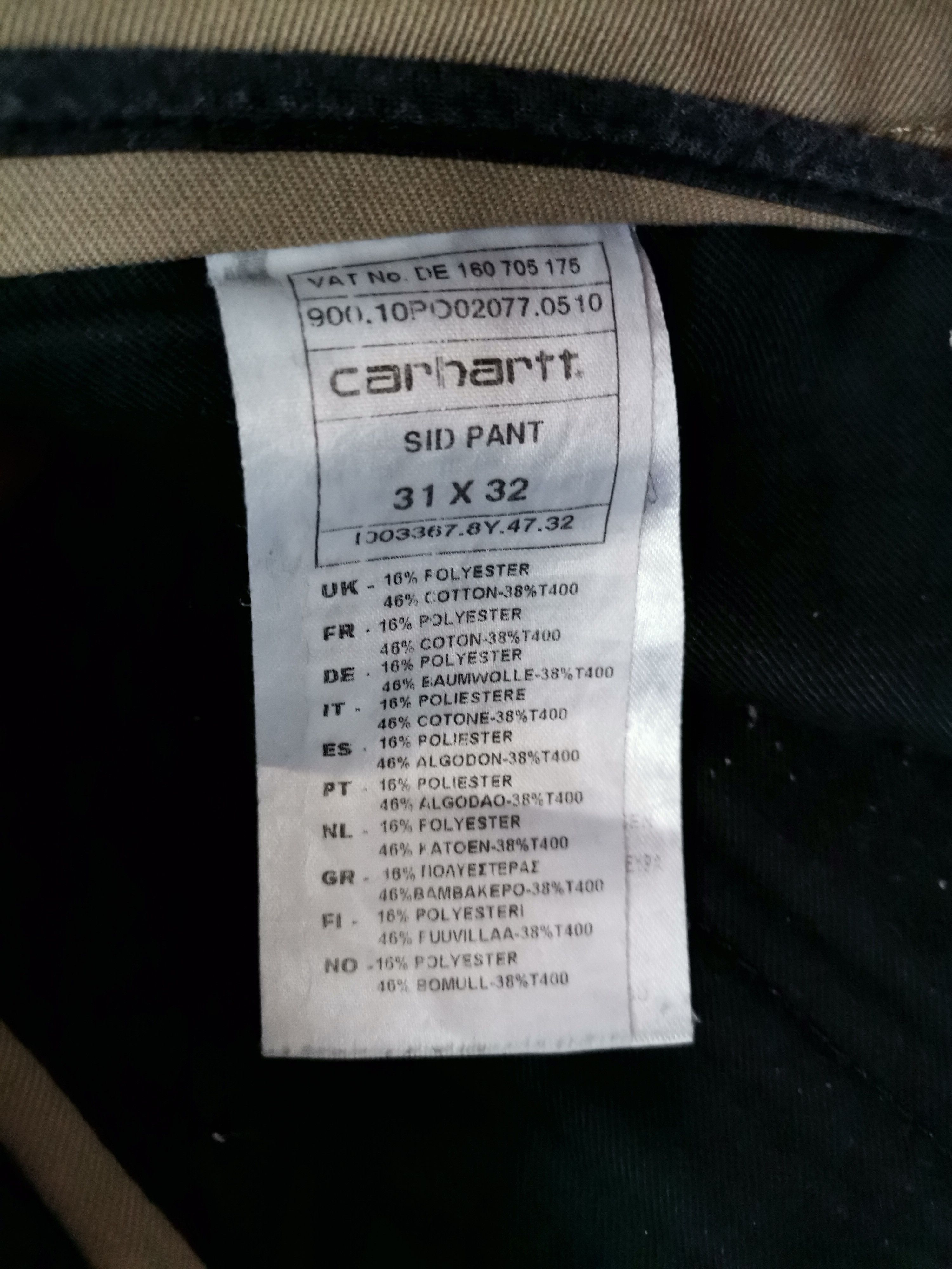 Carhartt × Carhartt Wip Carhartt Pants Size US 31 - 2 Thumbnail