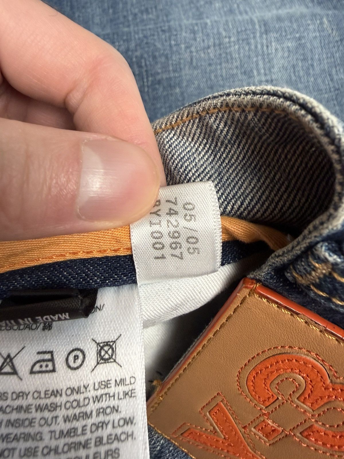 Y-3 Rare vintage blue Adidas Y-3 Yohji Yamamoto jeans Size US 38 / EU 54 - 13 Thumbnail