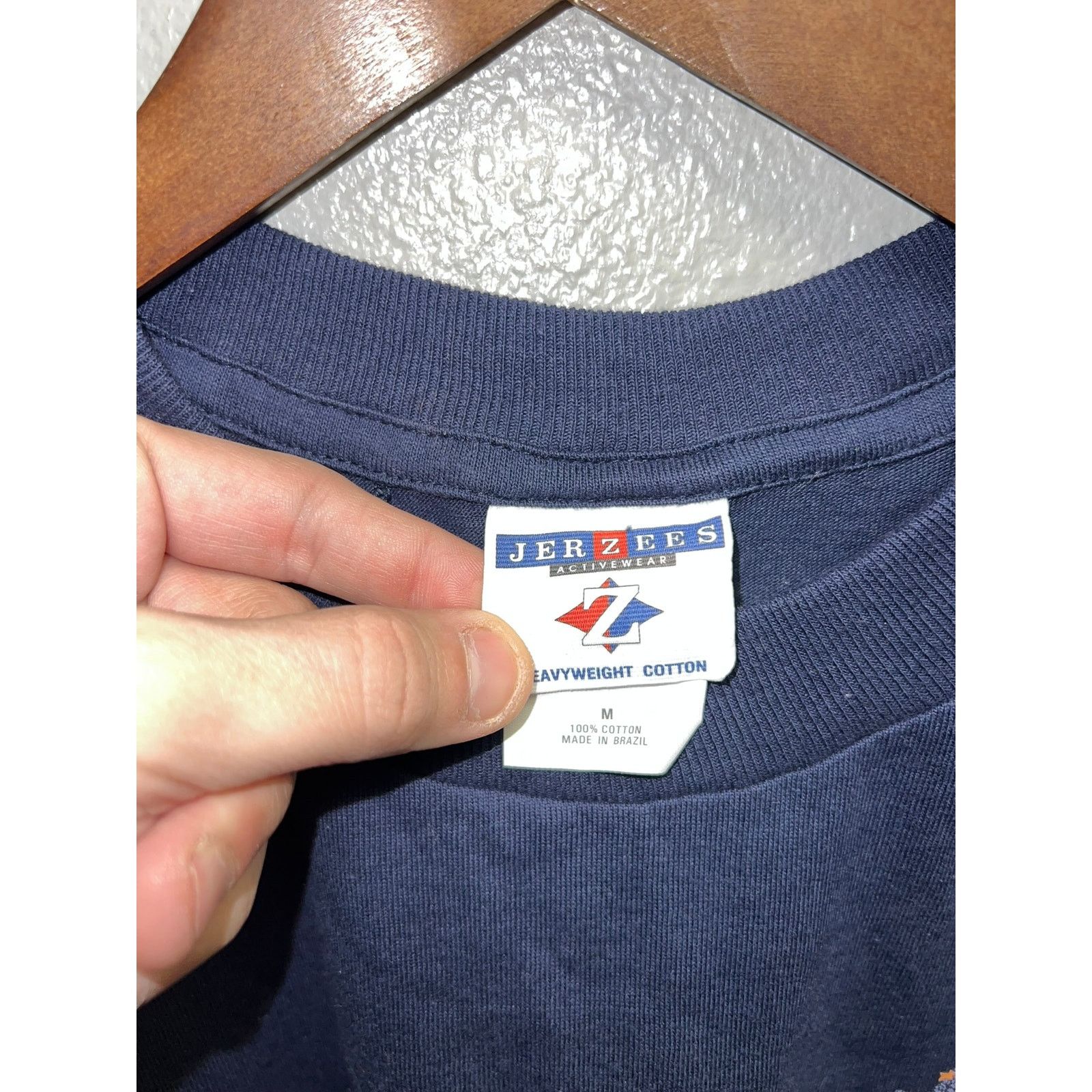 Jerzees Vintage Dolphin Shirt El Granada Elementary Dolphins Tee 90s Size US M / EU 48-50 / 2 - 4 Thumbnail