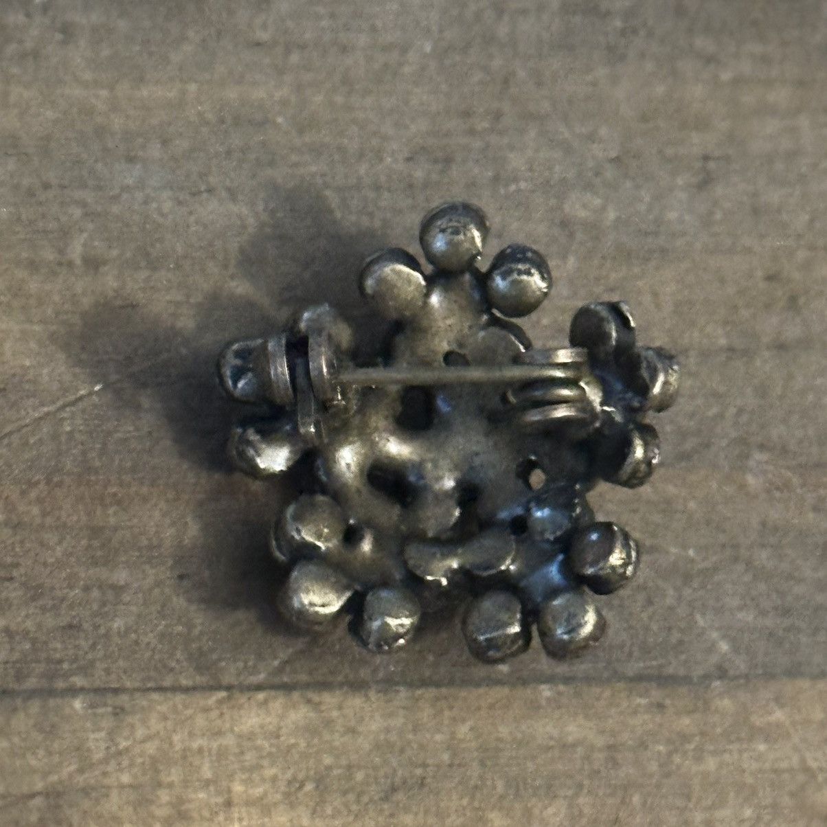 Vintage Vintage rhinestone flowers brooch Size ONE SIZE - 4 Thumbnail