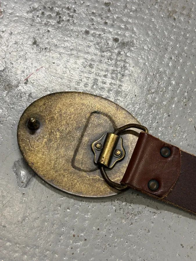 Alexander McQueen Alexander McQueen Brown Leather Steampunk Buckle Belt Size ONE SIZE - 6 Thumbnail