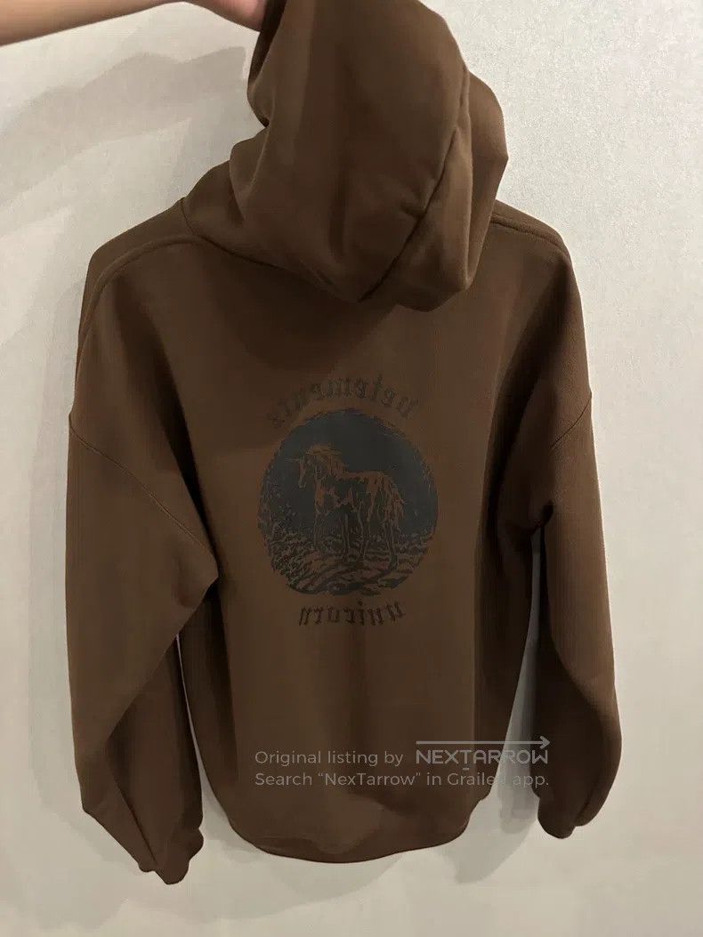 Vetements Vetements Unicorn Brown Hoodie Size US XS / EU 42 / 0 - 2 Thumbnail