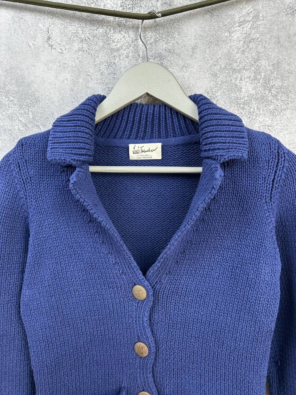 Other Luis Trenker Knit Button Front Cardigan Classic Alpine Style Size XS / US 0-2 / IT 36-38 - 4 Thumbnail