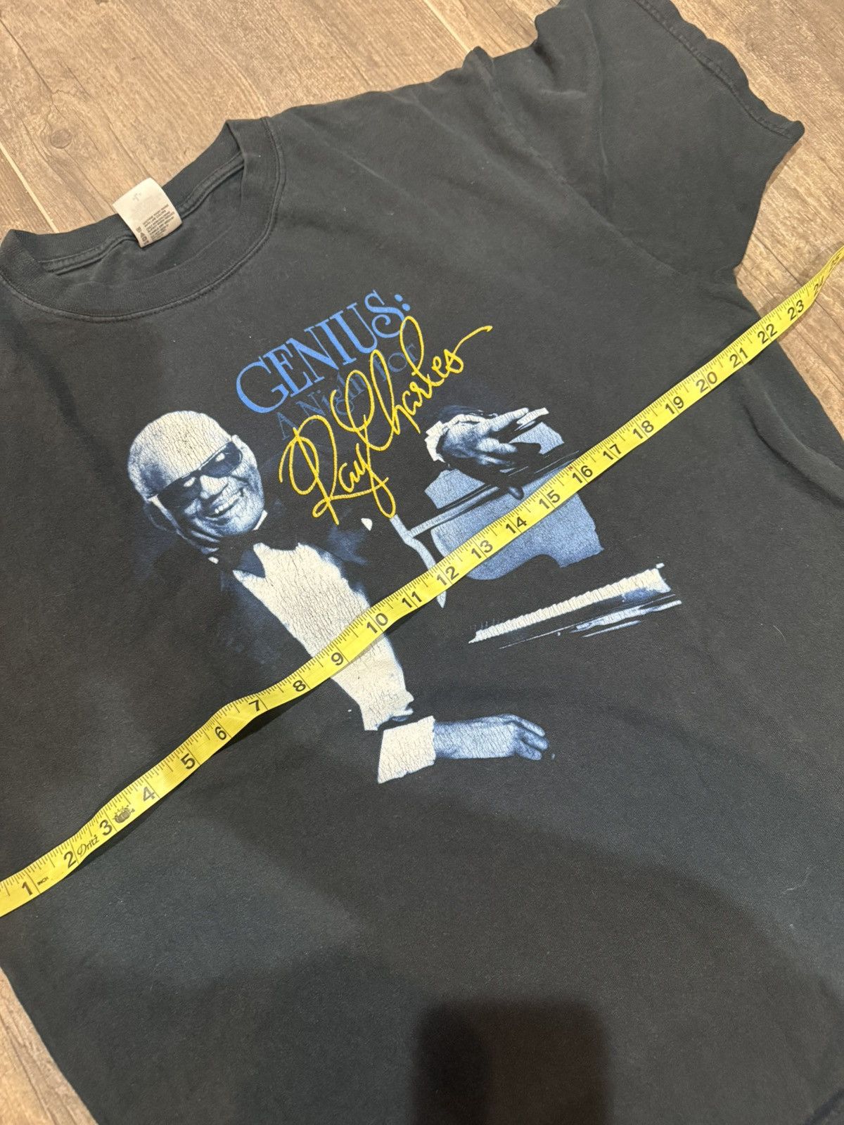 Vintage Vintage Genius: Ray Charles Commemoration Concert Tee Size US L / EU 52-54 / 3 - 4 Thumbnail
