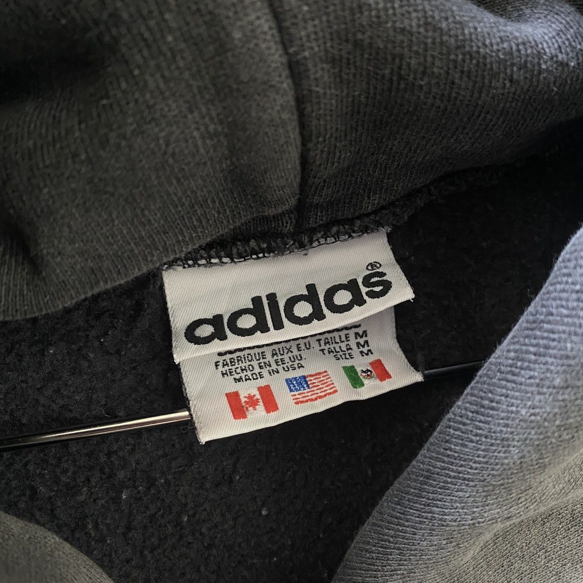 Vintage Grey Adidas Hoodie