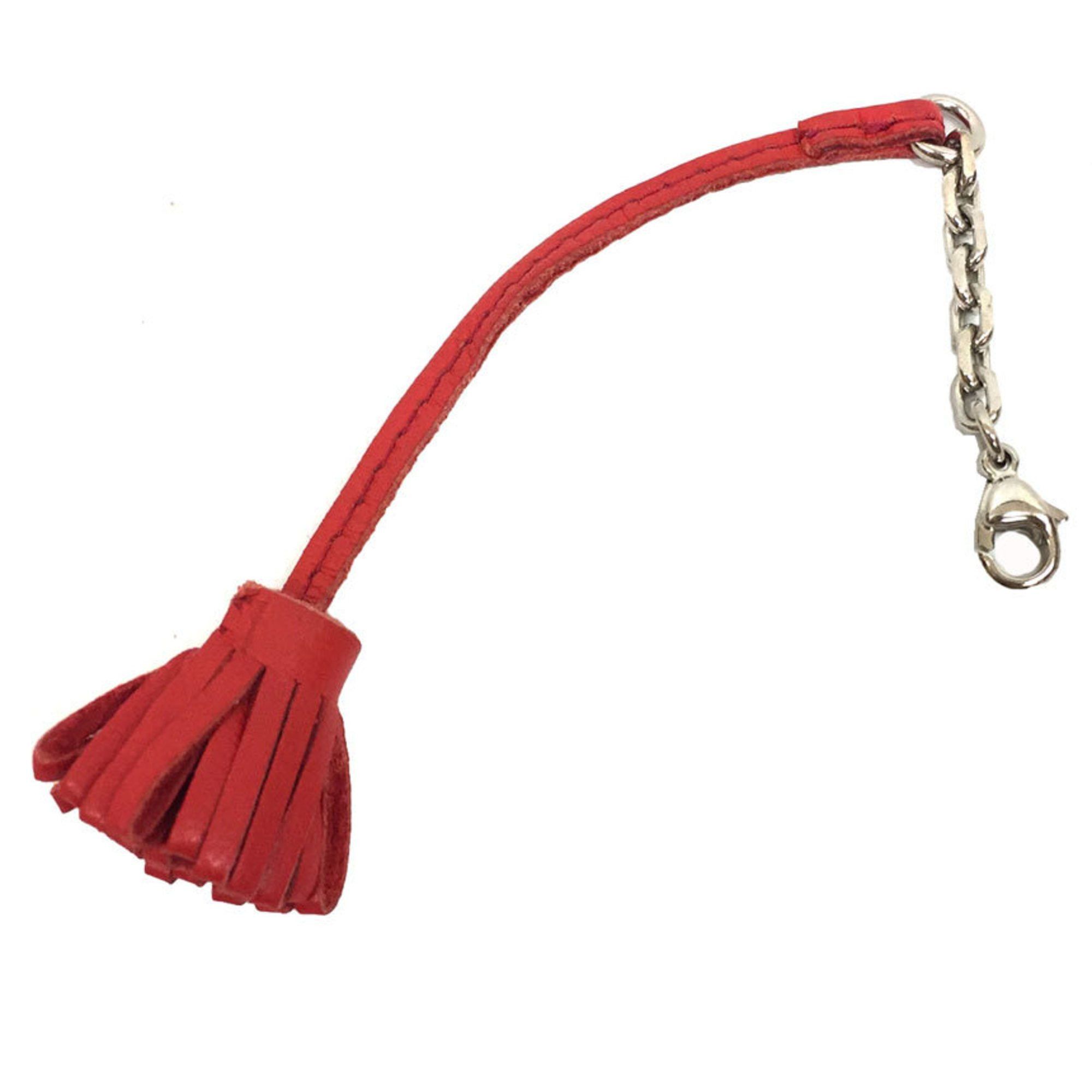 Hermes Hermes CARMENCITA POMPOM 17 Agnès Milo Red Bookmark Keychain Bag Charm Size ONE SIZE - 1 Thumbnail