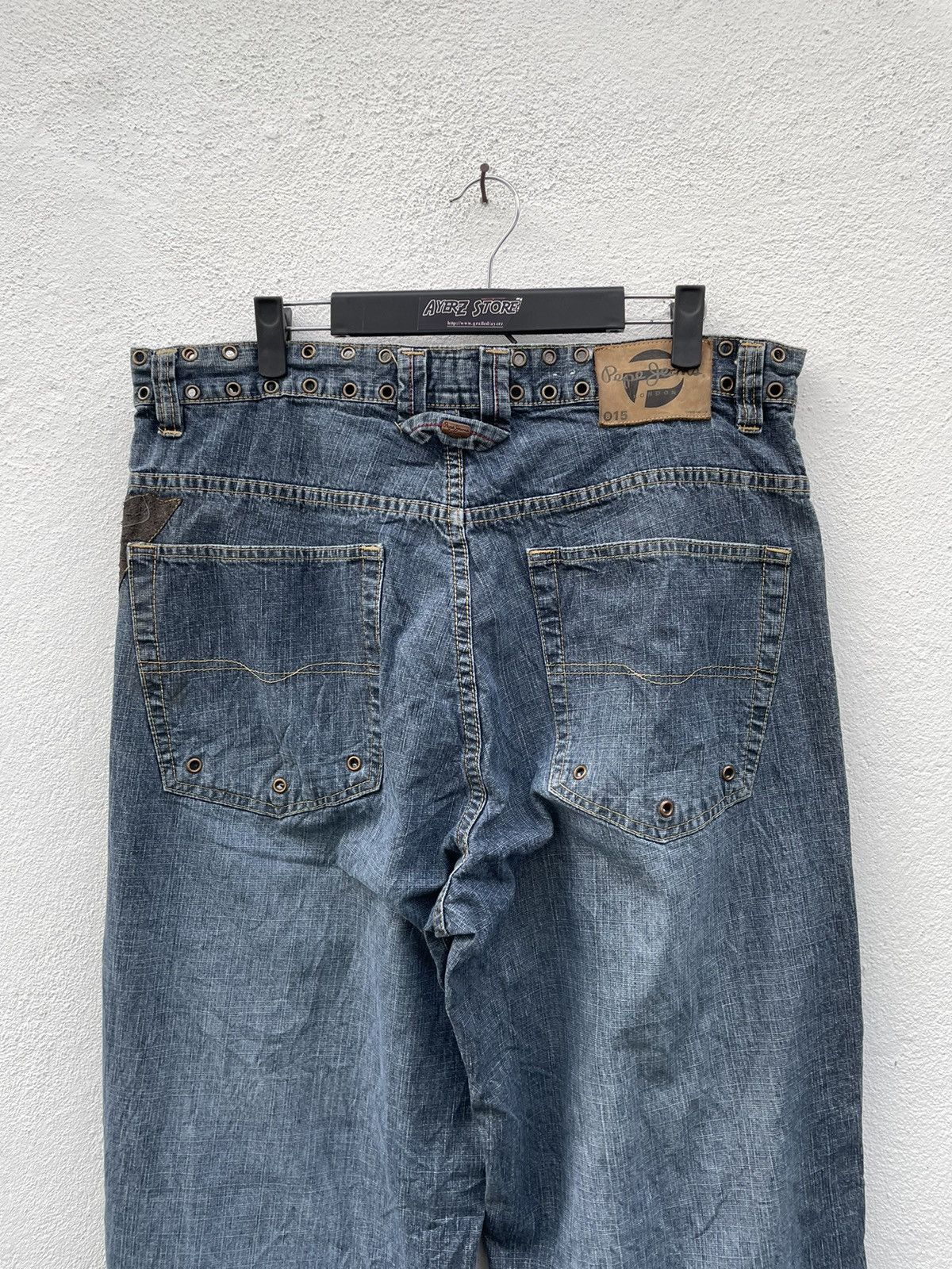 Pelle Pelle Vintage Y2K Pepe Baggy Jeans Size US 36 / EU 52 - 11 Thumbnail