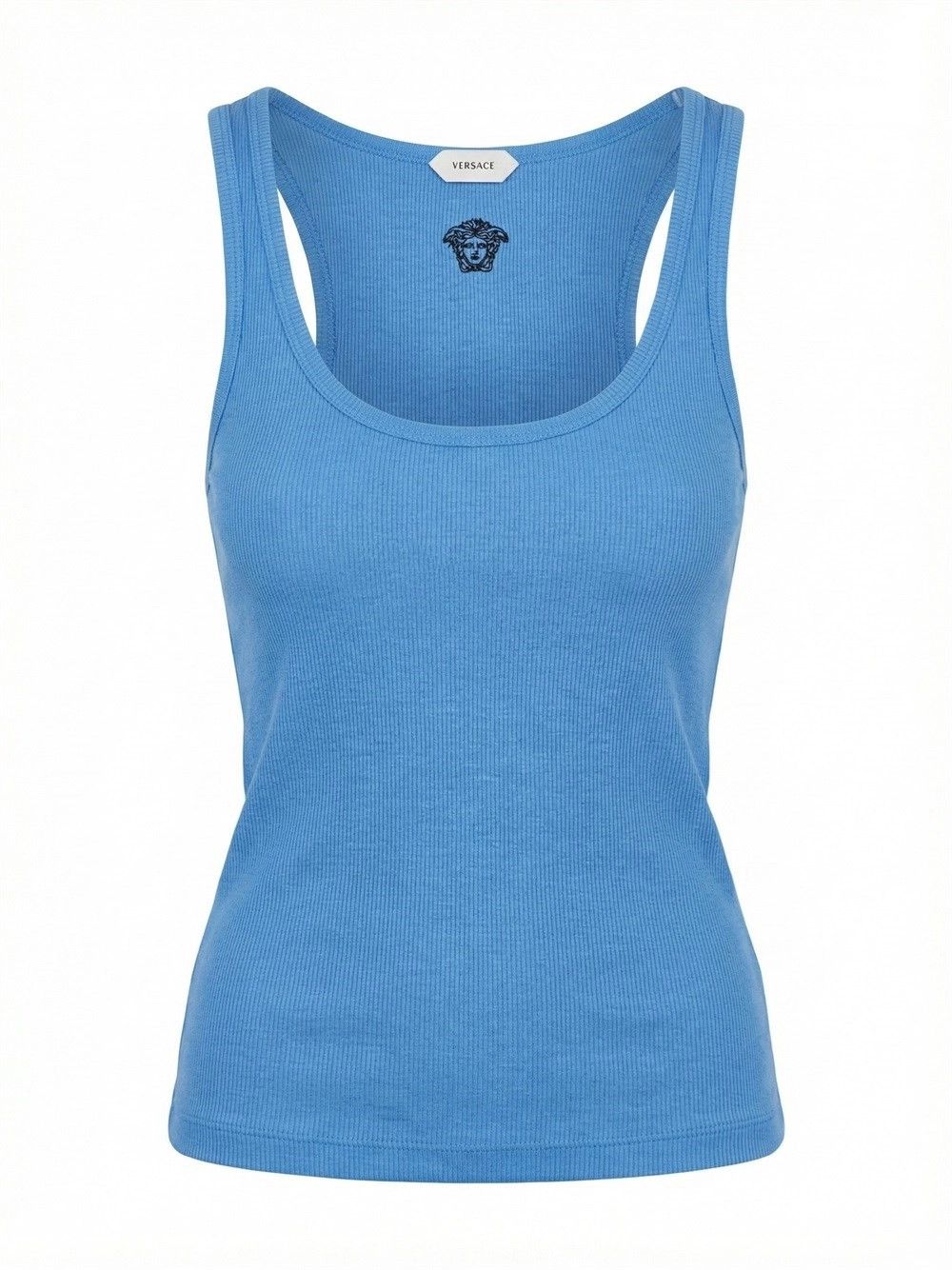 Versace Tank Top Rib With Medusa Embroidery Size M / US 6-8 / IT 42-44 - 1 Thumbnail