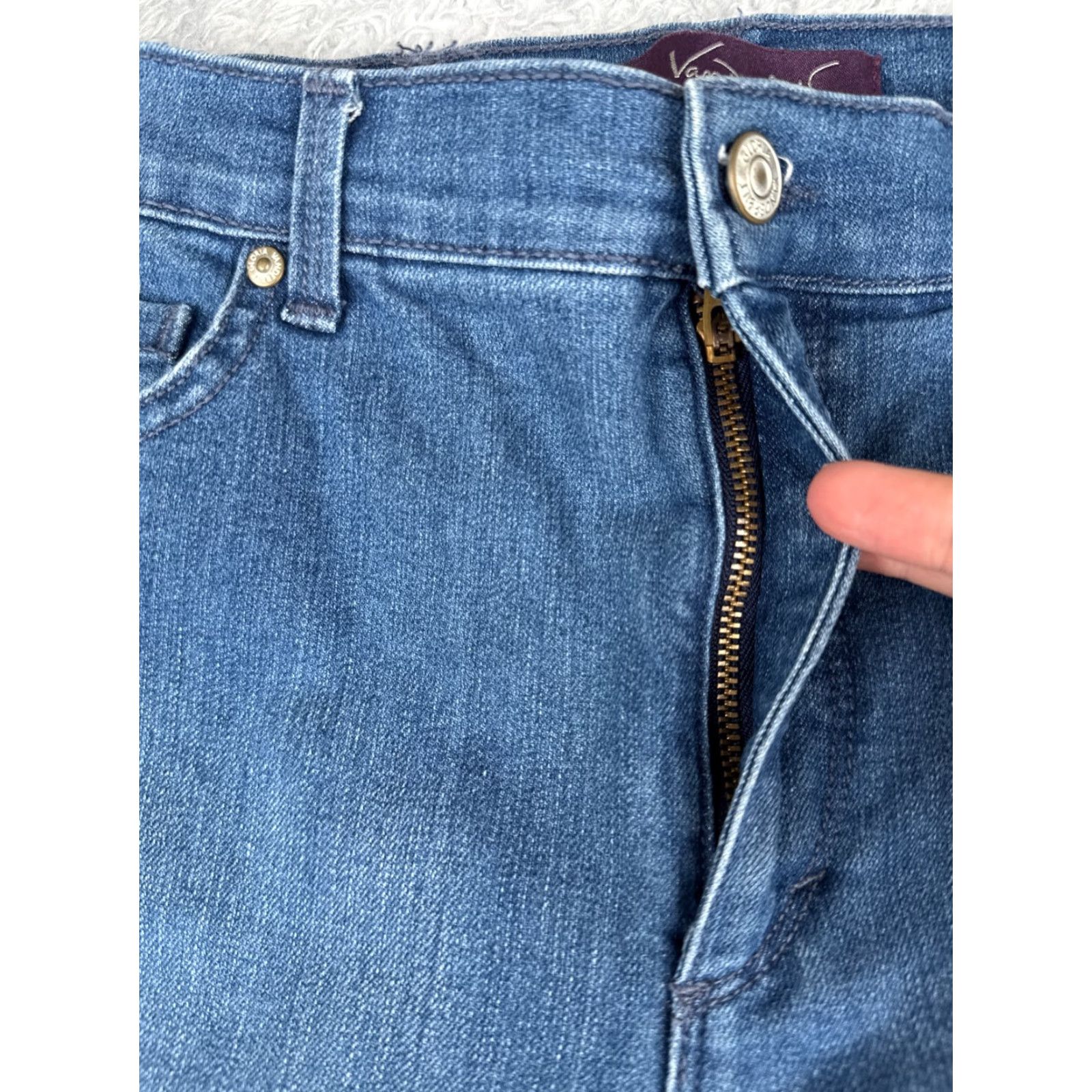 Gloria Vanderbilt Gloria Vanderbilt Jeans Womens 6 Blue Denim Amanda Straight Leg High Rise 28x31 Size 28" / US 6 / IT 42 - 5 Thumbnail