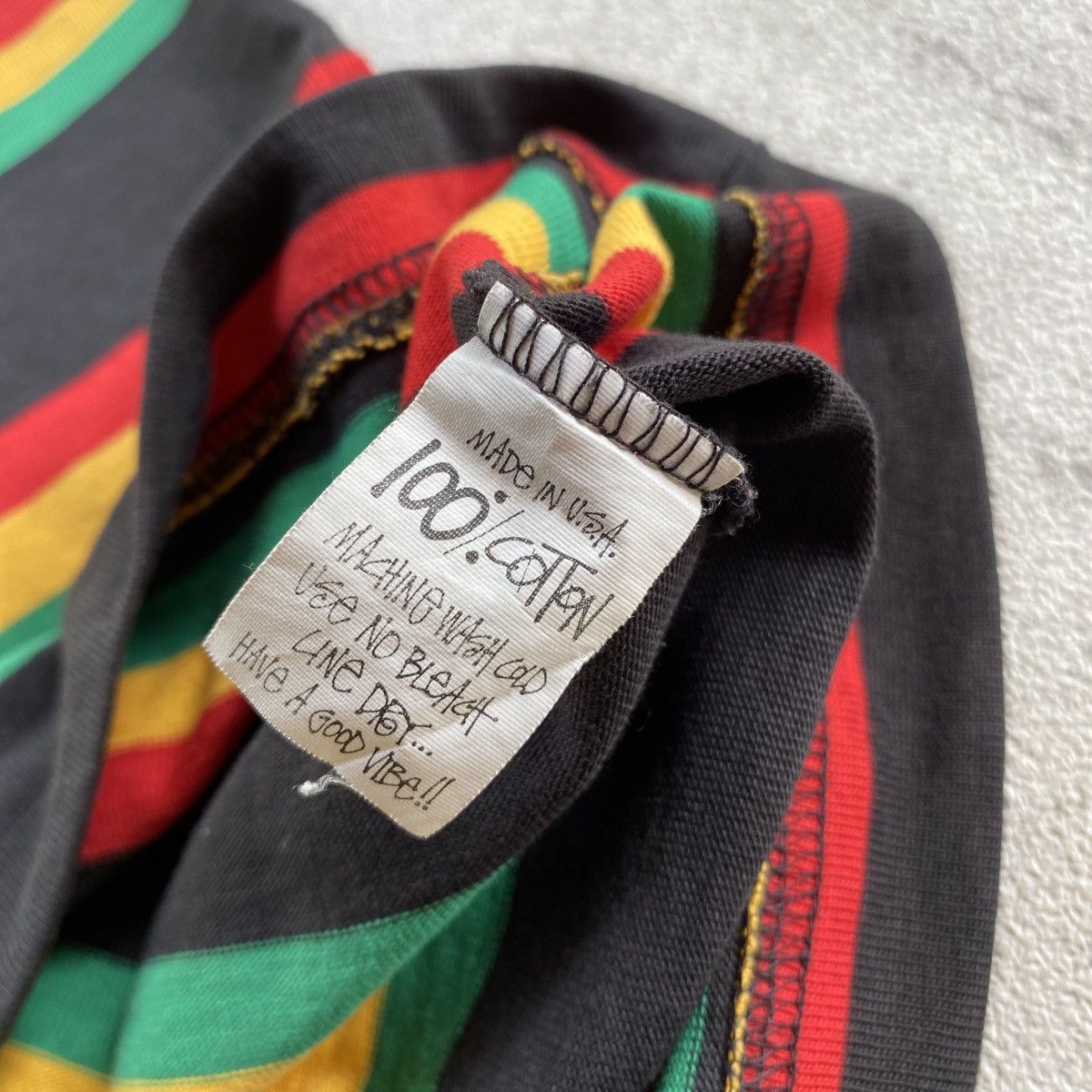 Stussy Vintage stussy tomtom rasta 80s Size US L / EU 52-54 / 3 - 5 Thumbnail