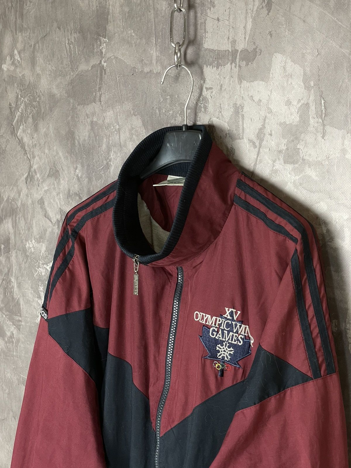 Adidas × USA Olympics × Vintage 1960 VII Olympic Winter Games Adidas Windbreaker Jacket Size US S / EU 44-46 / 1 - 7 Thumbnail