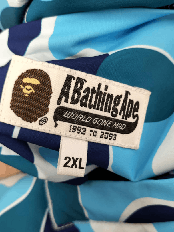 Bape Bape Blue Camo Reversible down jacket Size US XXL / EU 58 / 5 - 14 Thumbnail