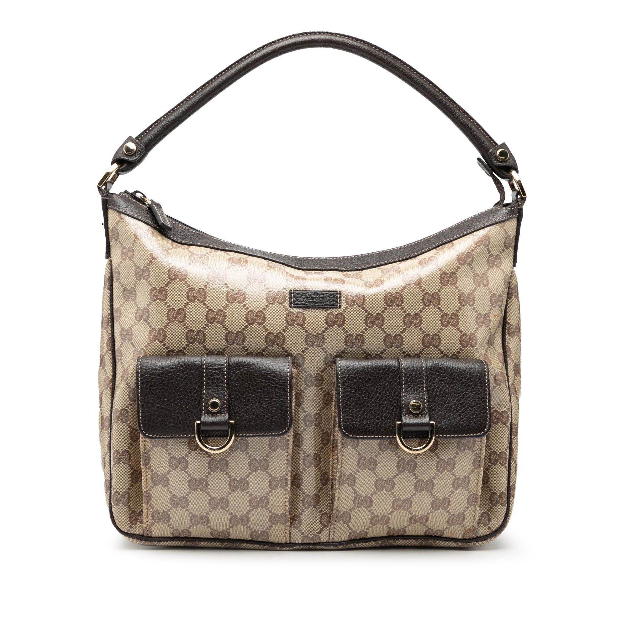 Gucci GG Crystal Abbey D Ring Handbag Size ONE SIZE - 1 Thumbnail