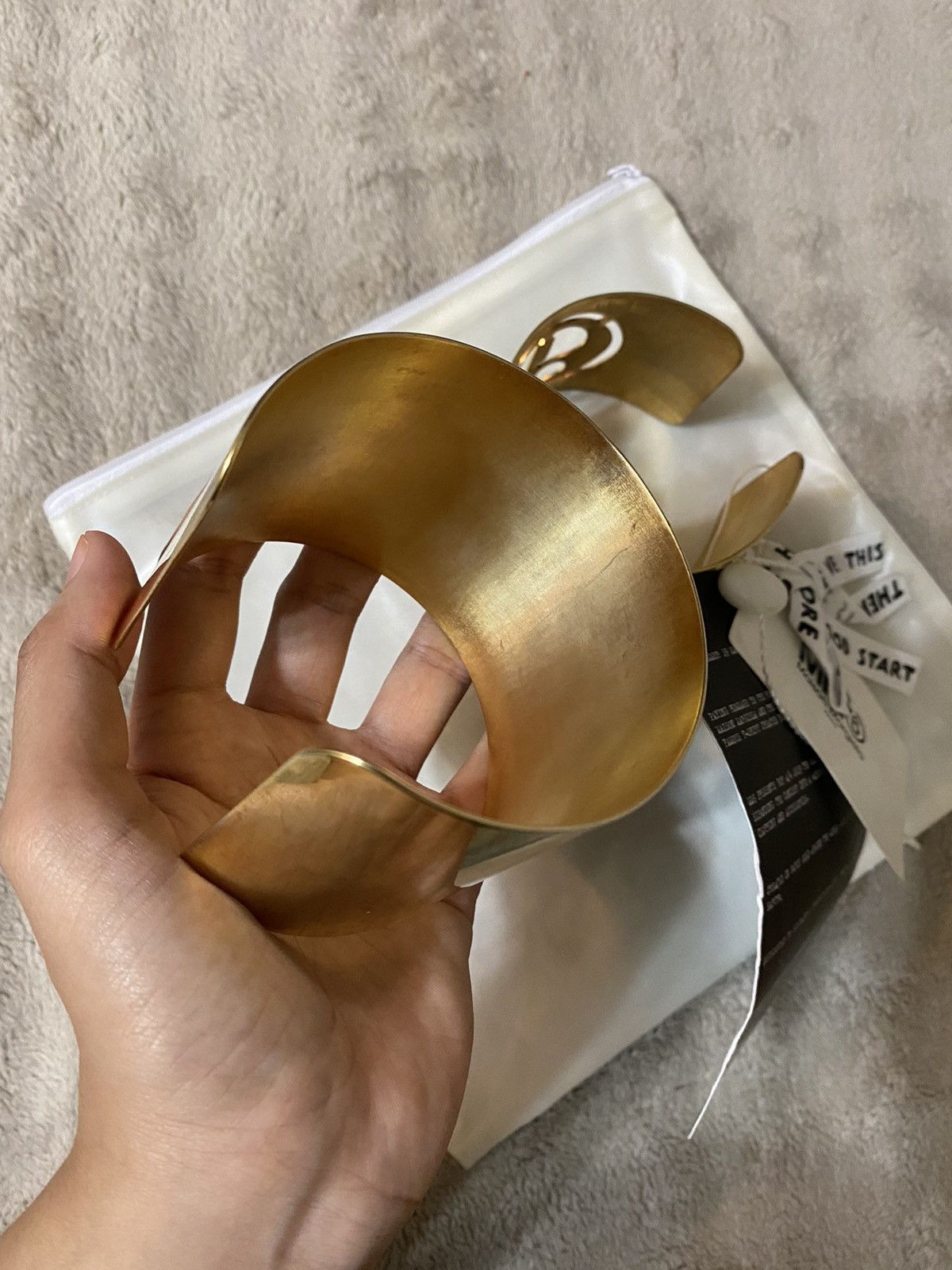 Maison Margiela MM6 Maison Martin Margiela x OTB Arm Cuff Set Bracelet Size ONE SIZE - 8 Thumbnail