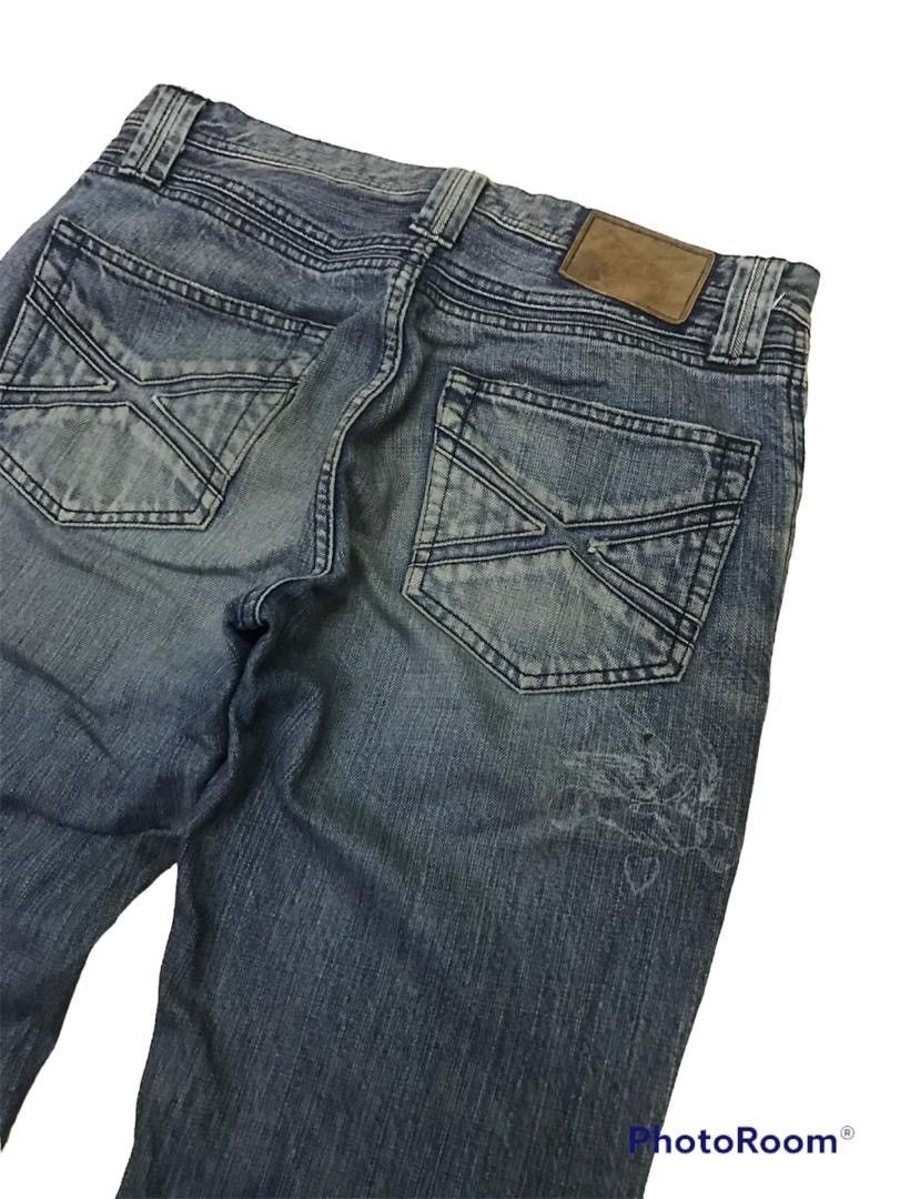 Hysteric Glamour 💥Vtg Japanese Roarguns Japan Art Denim Size US 31 - 4 Thumbnail