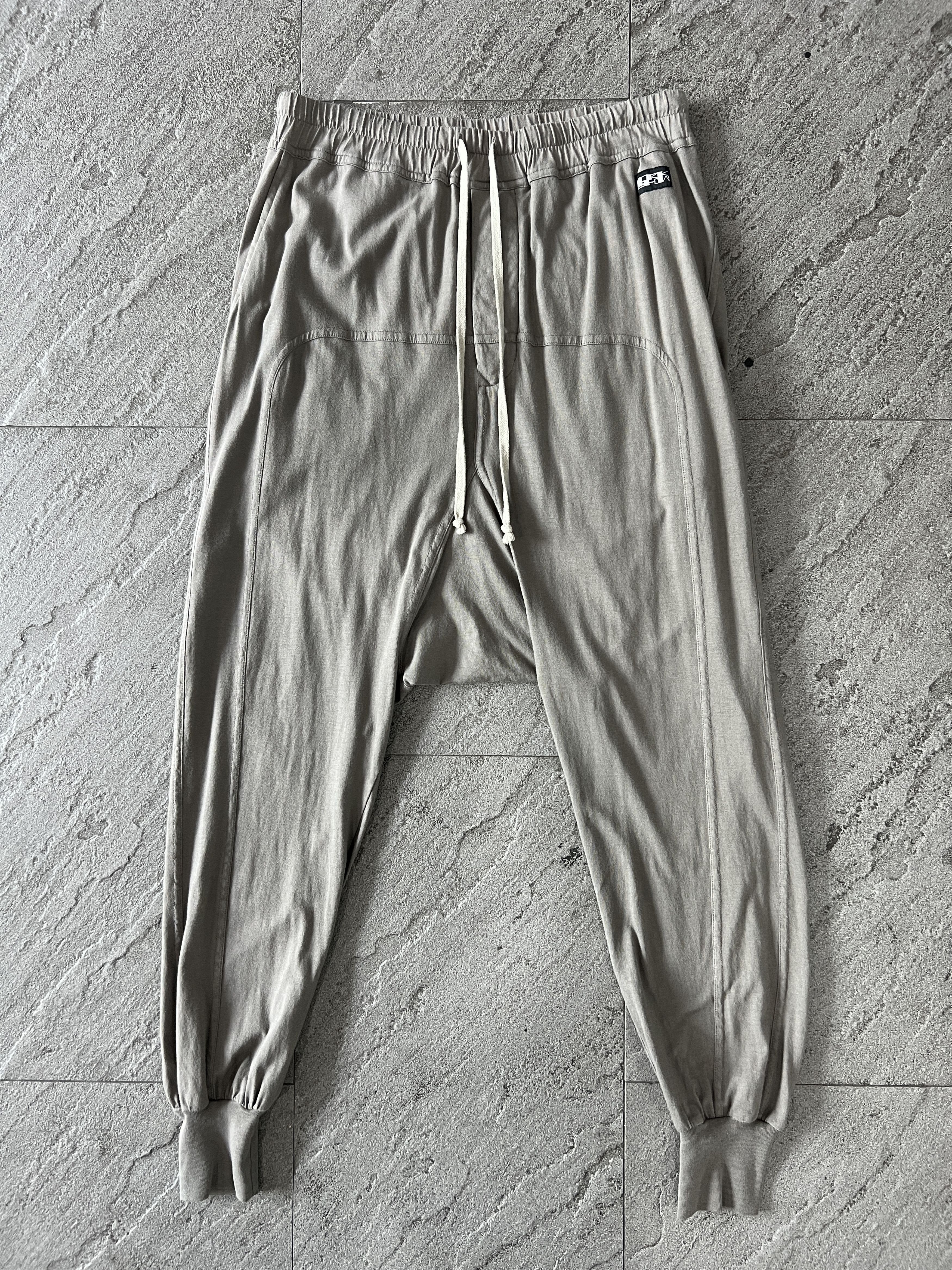 Rick Owens Drkshdw Rick Owens DRKSHDW Prisoner Pants Dust Joggers Size US 34 / EU 50 - 1 Thumbnail