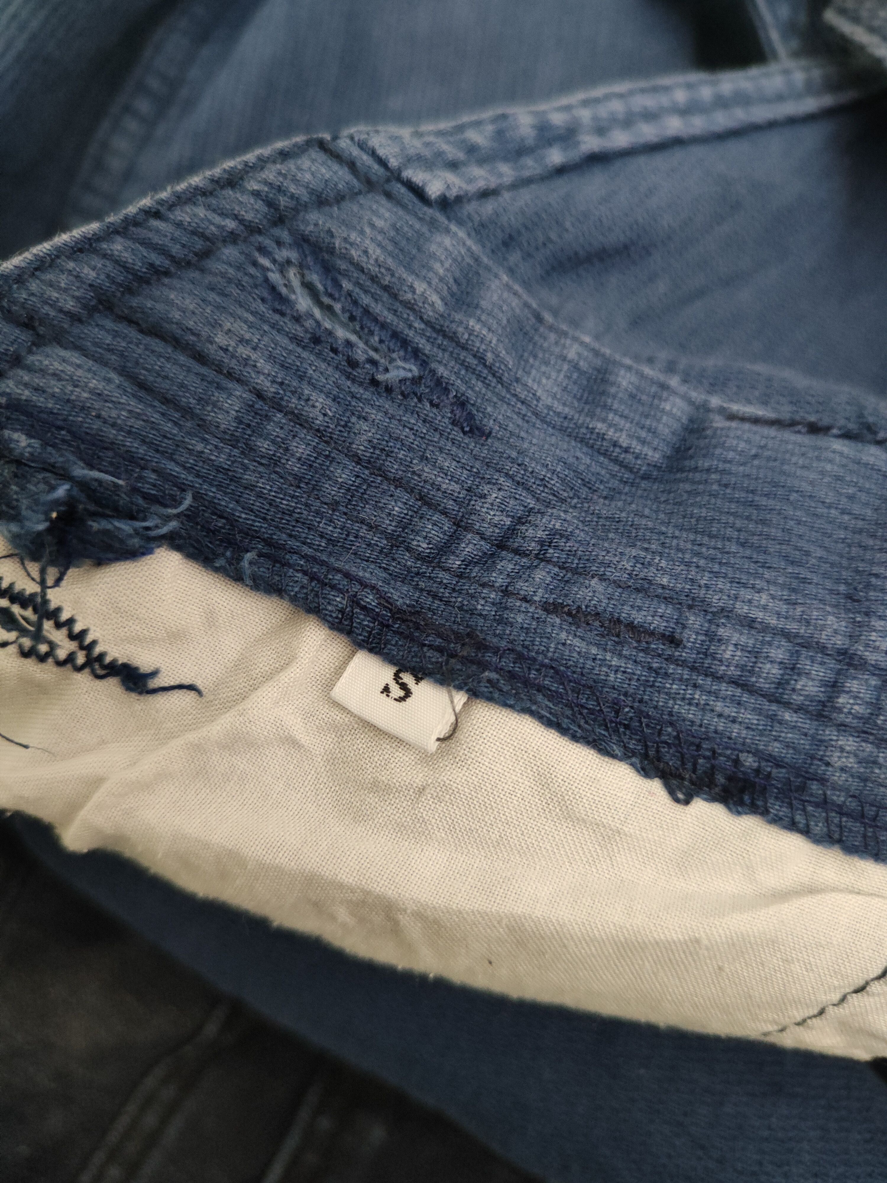 Japanese Brand × Vintage Vintage Streetwear by Inter Long Blue Denim Jumpsuits Size 28" / US 6 / IT 42 - 20 Thumbnail