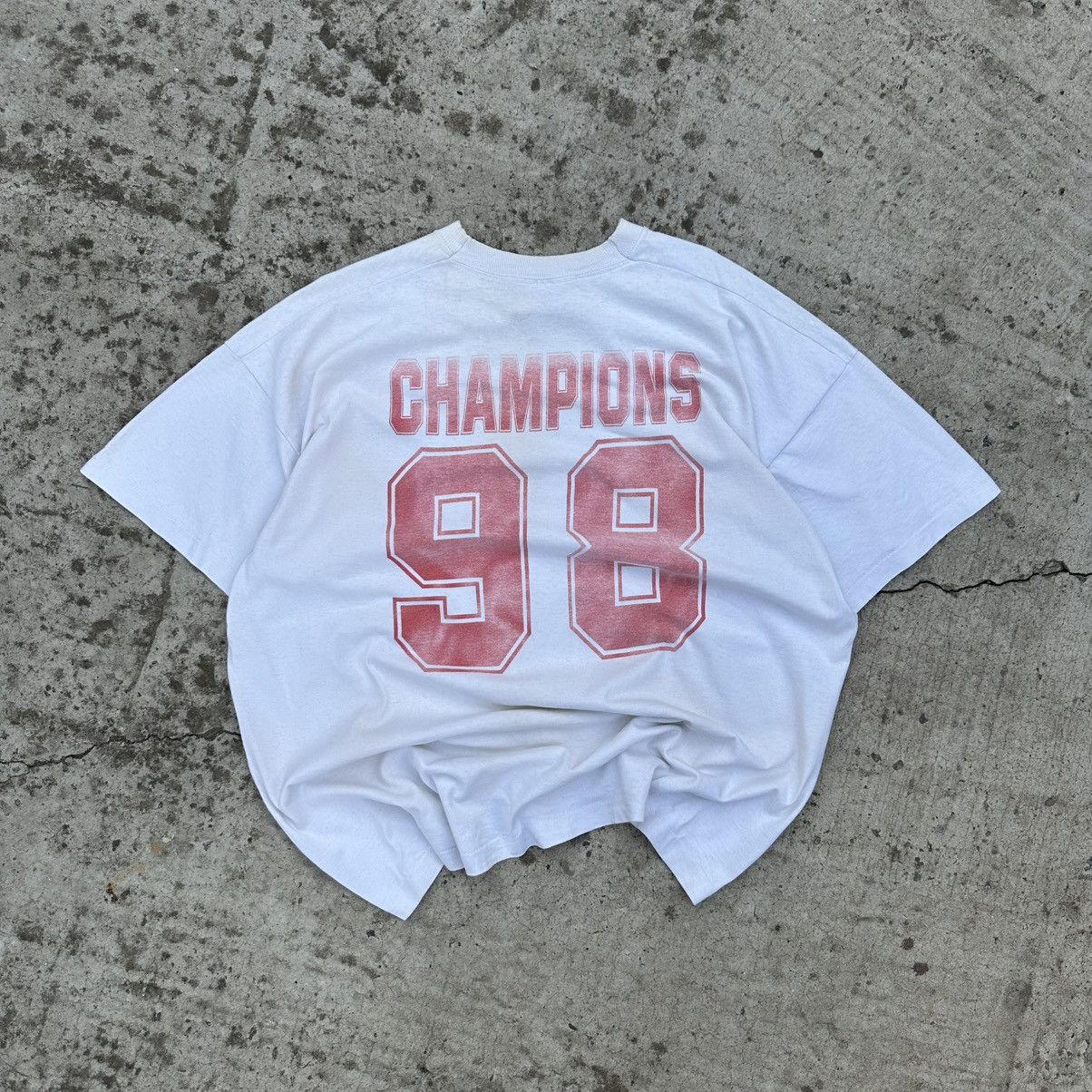 Number (N)ine VTG Tee Ultra Rare Arsenal 1998 Premier League Single Stitch Size US XXL / EU 58 / 5 - 2 Thumbnail