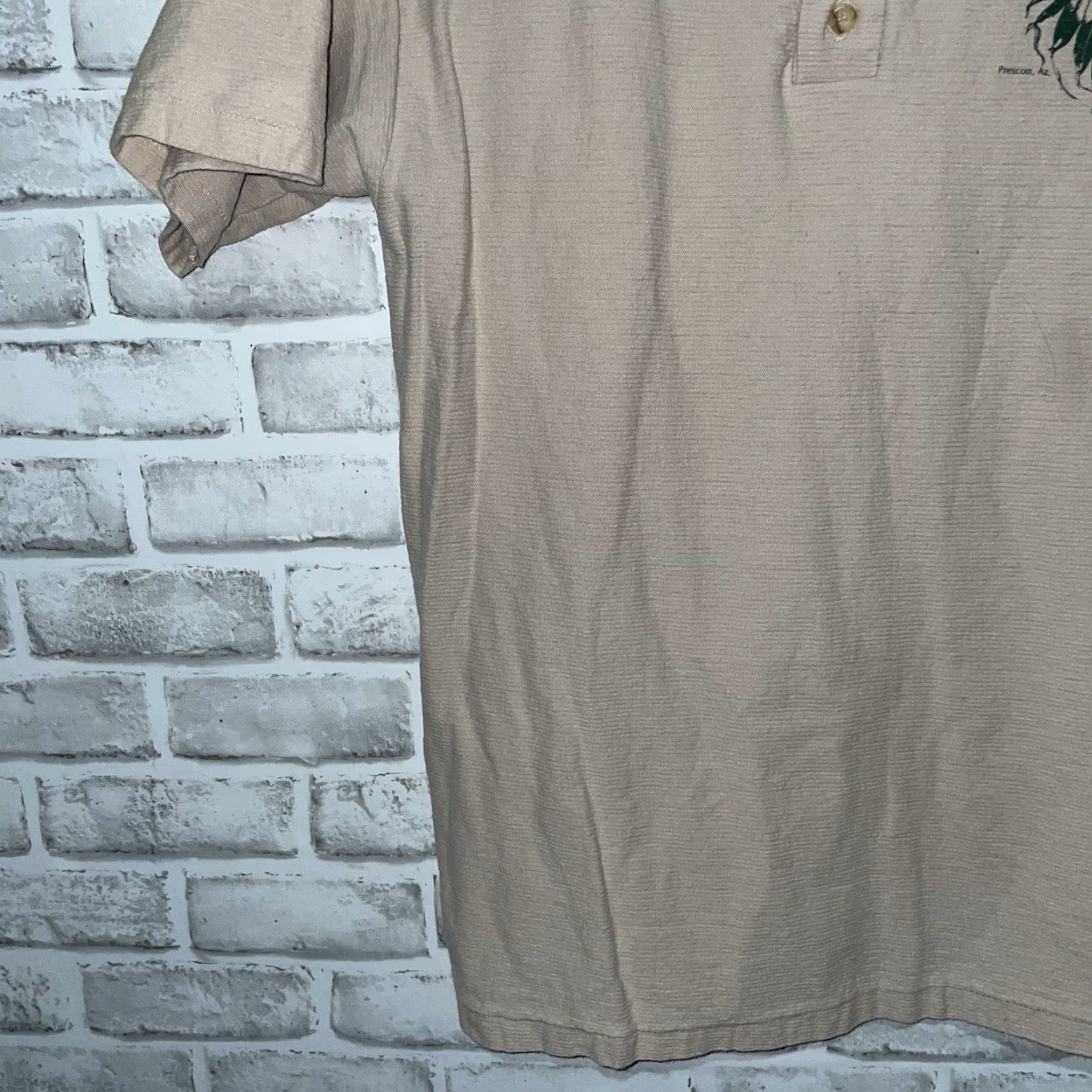 Vintage VINTAGE Oneita Henley T-Shirt Mens L Gray USA Stitch Shirt Size US L / EU 52-54 / 3 - 3 Thumbnail