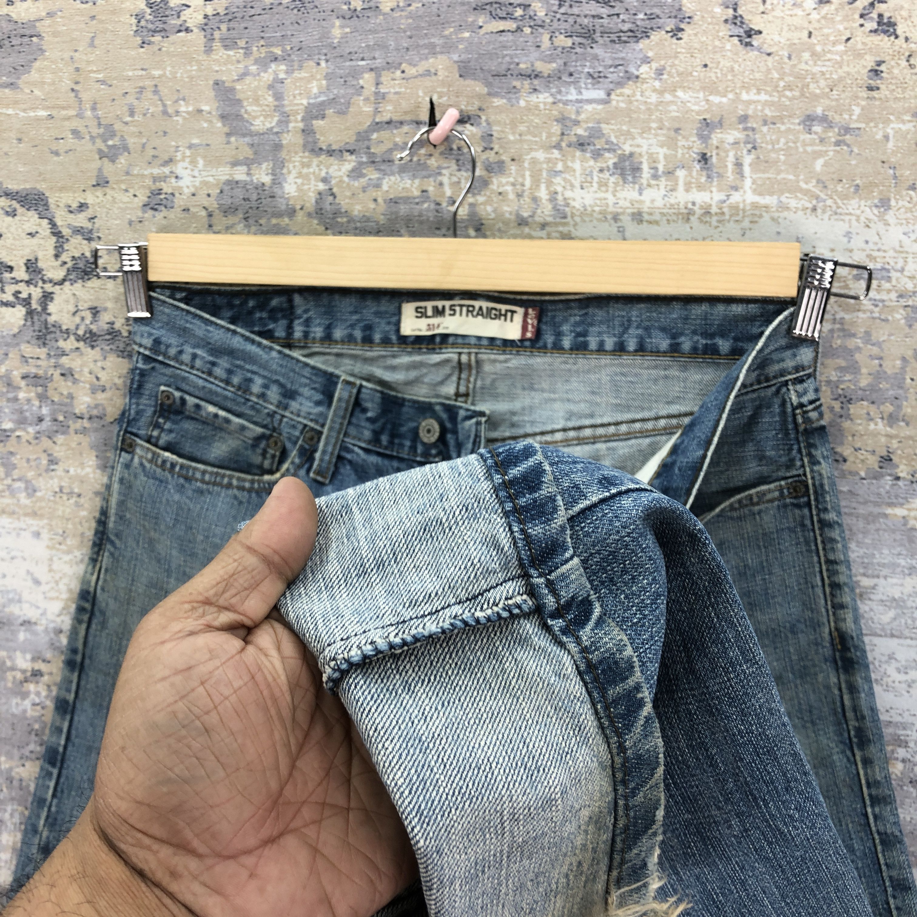Levi's Vintage Levis 514 Faded Jeans Levi's Dirty Light Wash Denim Size US 32 / EU 48 - 8 Thumbnail