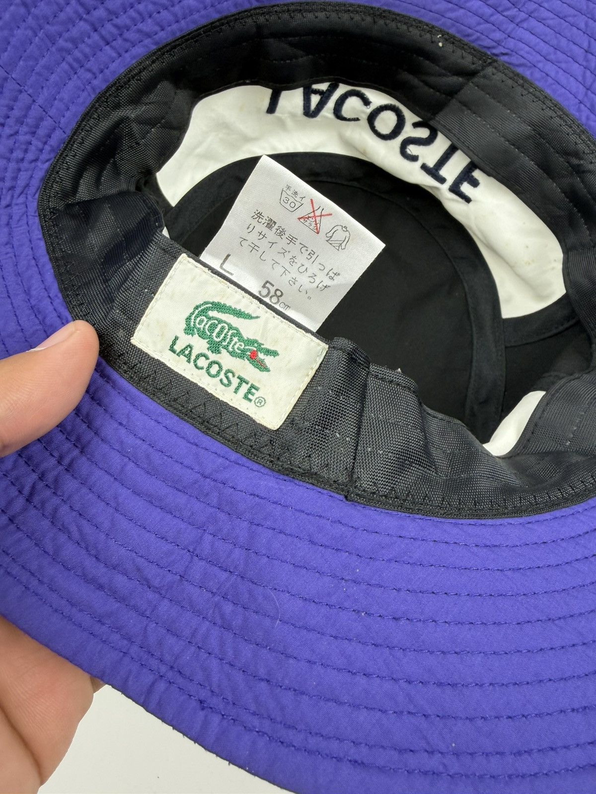 Lacoste lacoste multicolor bucket hat tc53 Size ONE SIZE - 7 Thumbnail
