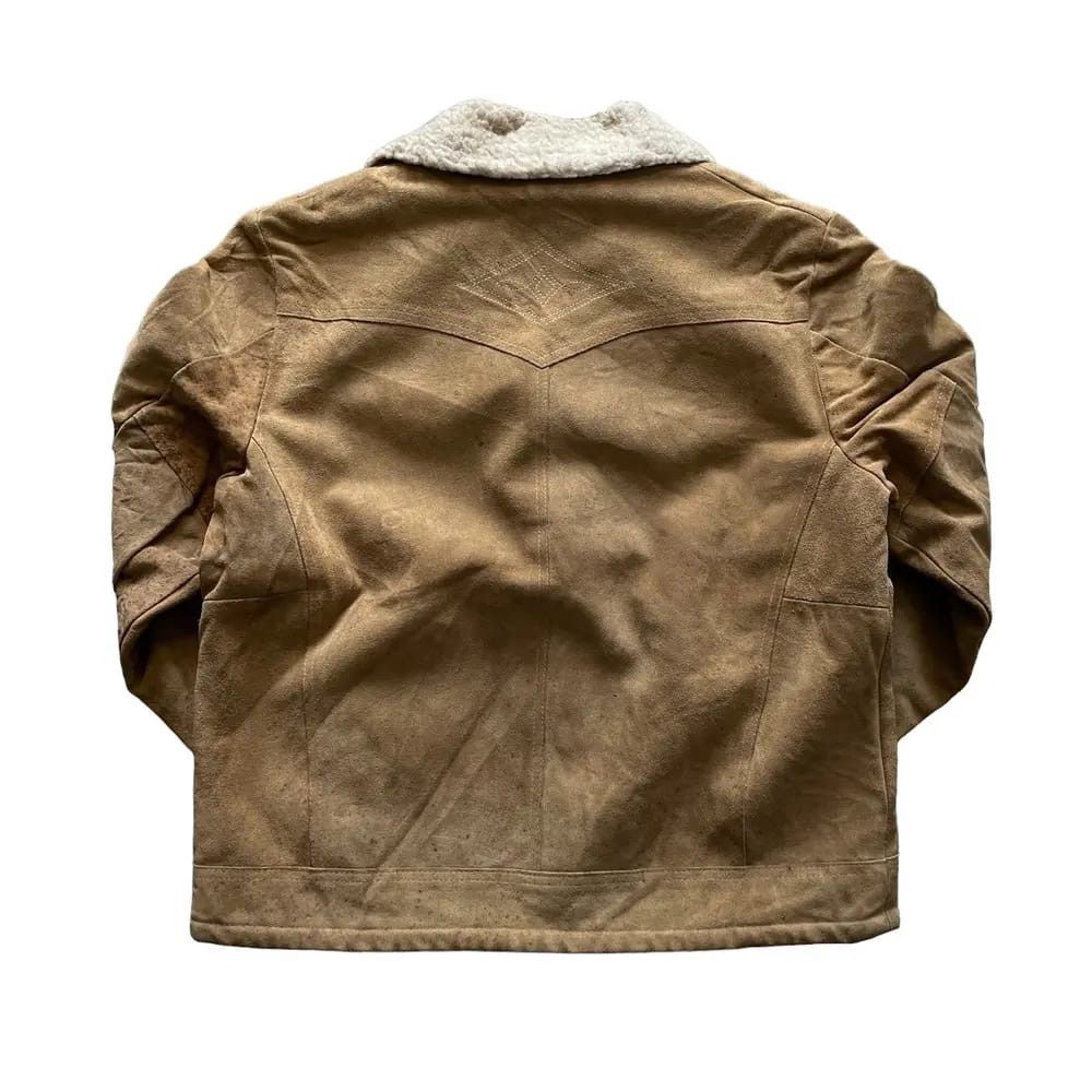 Levi's RARE Vintage Levi's 1960 Leather Sherpa Jacket Size US L / EU 52-54 / 3 - 2 Thumbnail