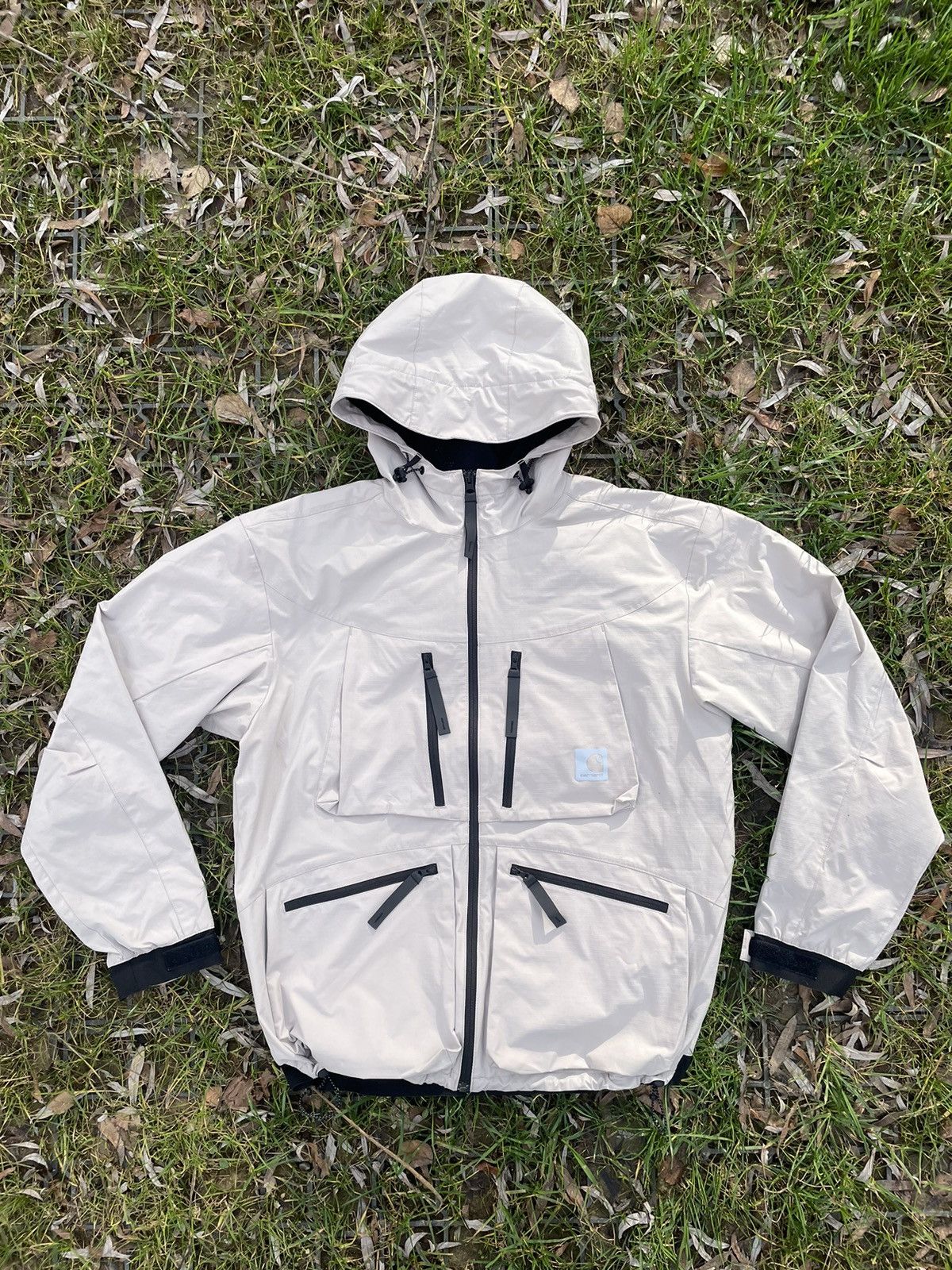 image of Carhartt Wip Hurst Jacket in Grey, Men's (Size Medium)