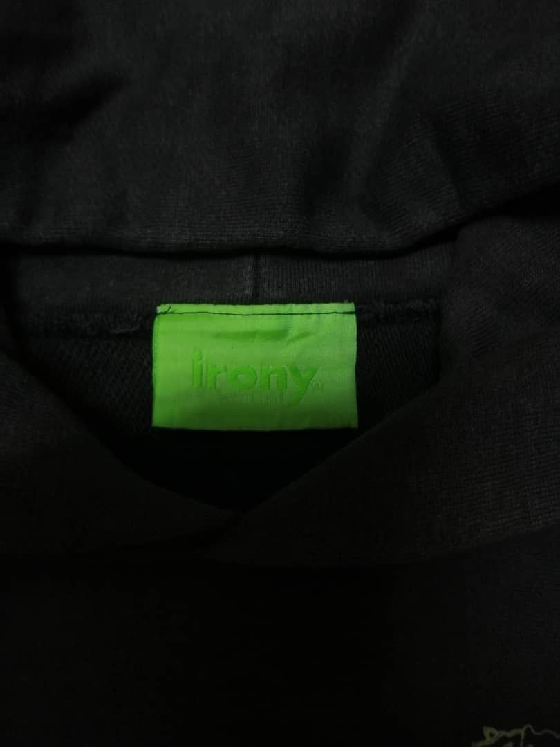 Japanese Brand × Vintage Vintage Distressed 00’s Irony Hoodie Size US M / EU 48-50 / 2 - 6 Thumbnail