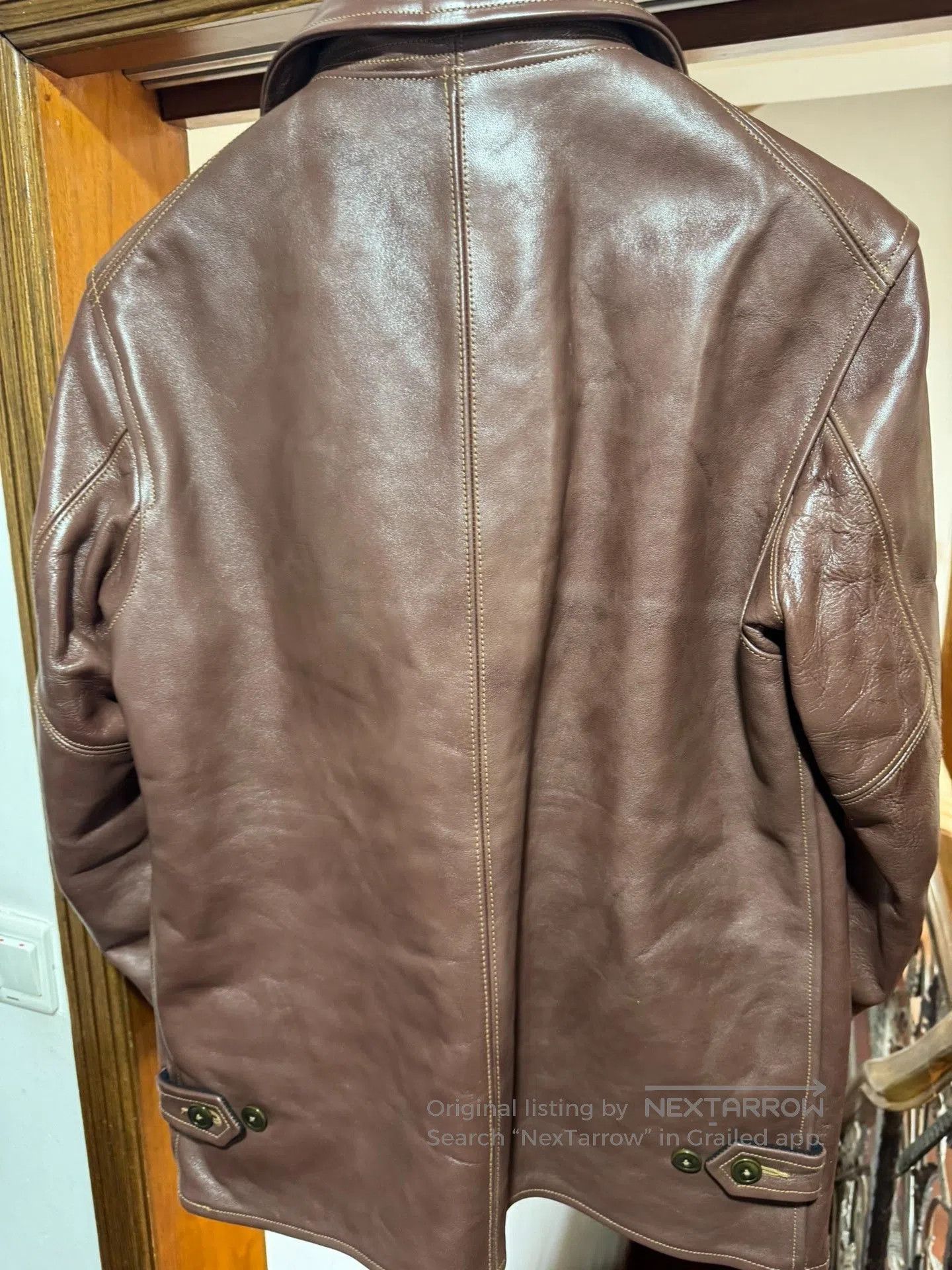 Visvim COLIMBO Stockmans 30's Leather Coat. Size US XS / EU 42 / 0 - 2 Thumbnail