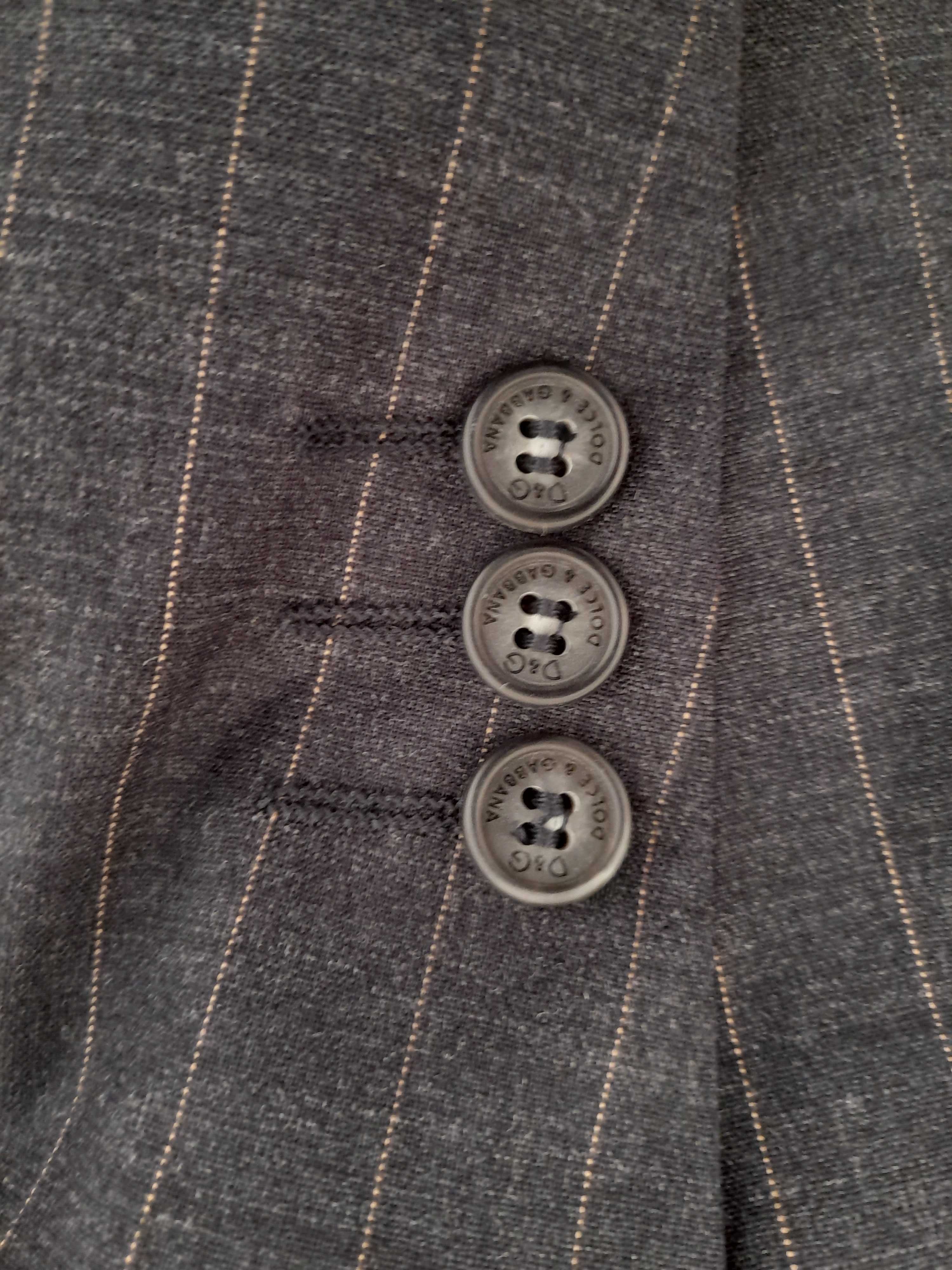 Dolce & Gabbana Dolce Gabbana Striped Blazer Jacket Size US M / EU 48-50 / 2 - 7 Thumbnail