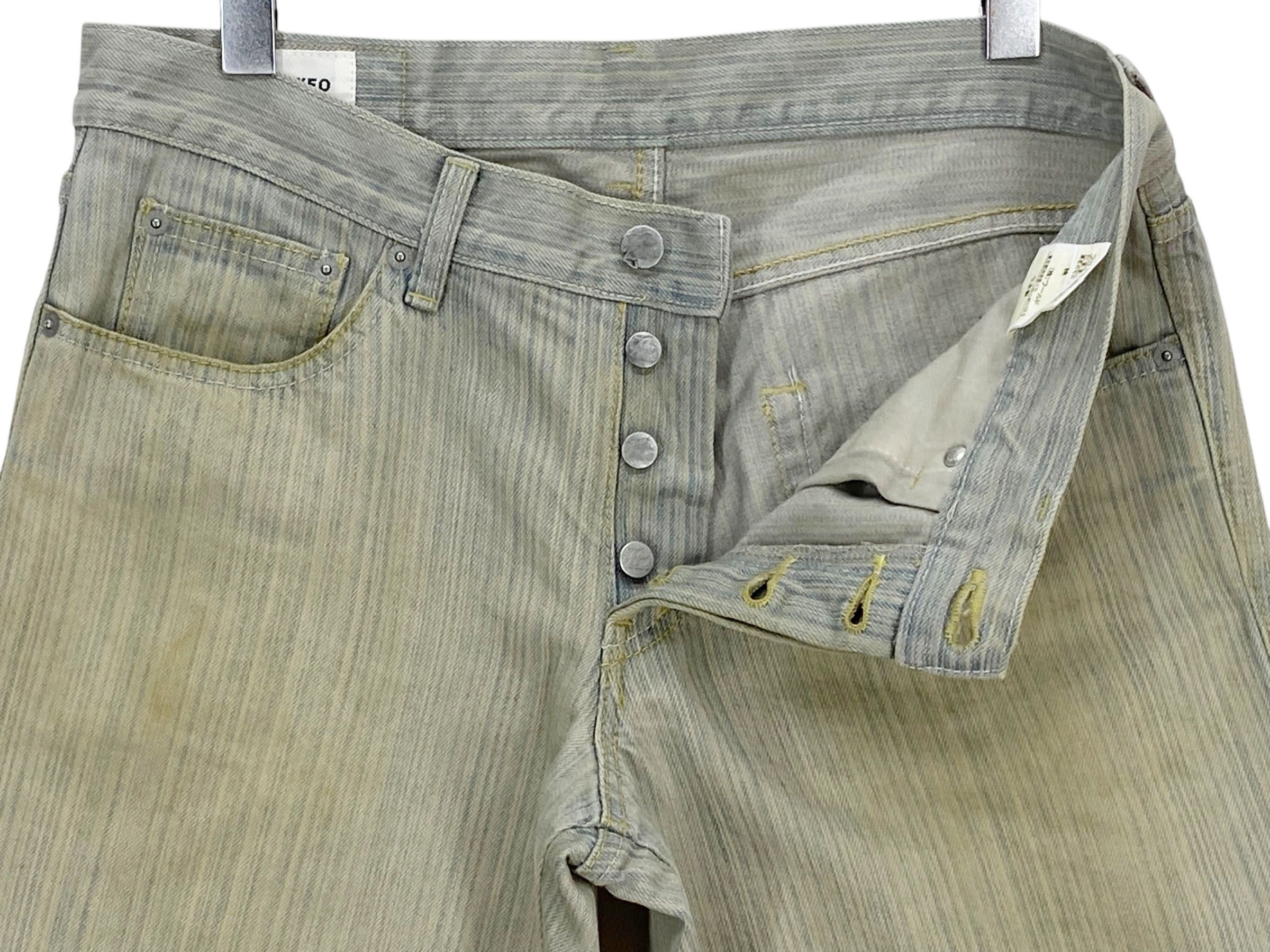 Japanese Brand × Takeo Kikuchi Takeo Kikuchi Cargo Pants Japanese Stripes Pants Size US 31 - 8 Thumbnail